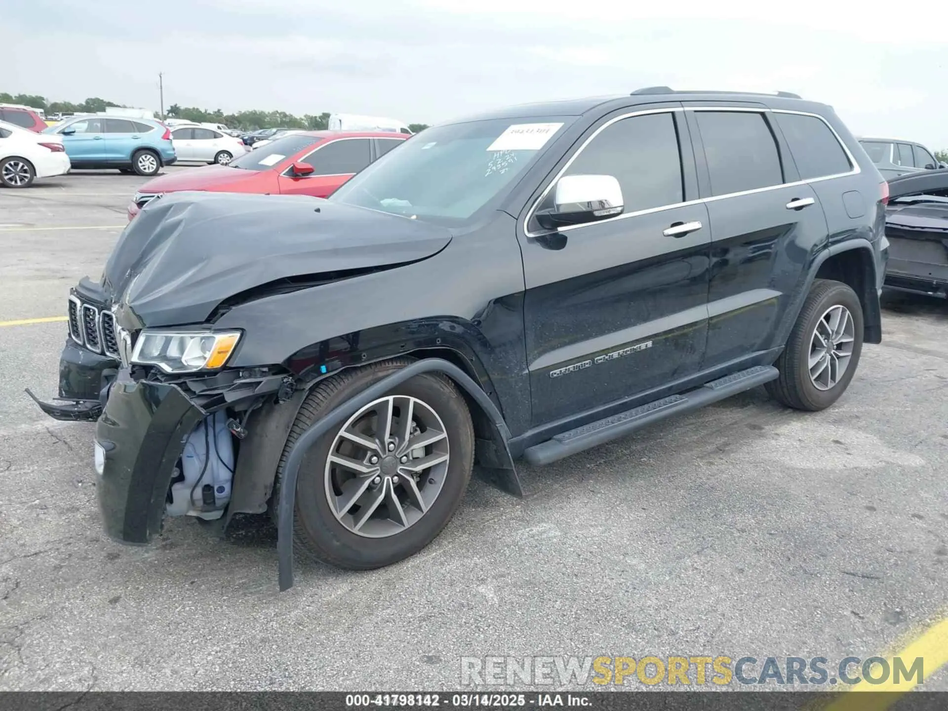 2 fotografías del automóvil dañado 1C4RJFBG3LC293591 JEEP GRAND CHEROKEE 2020