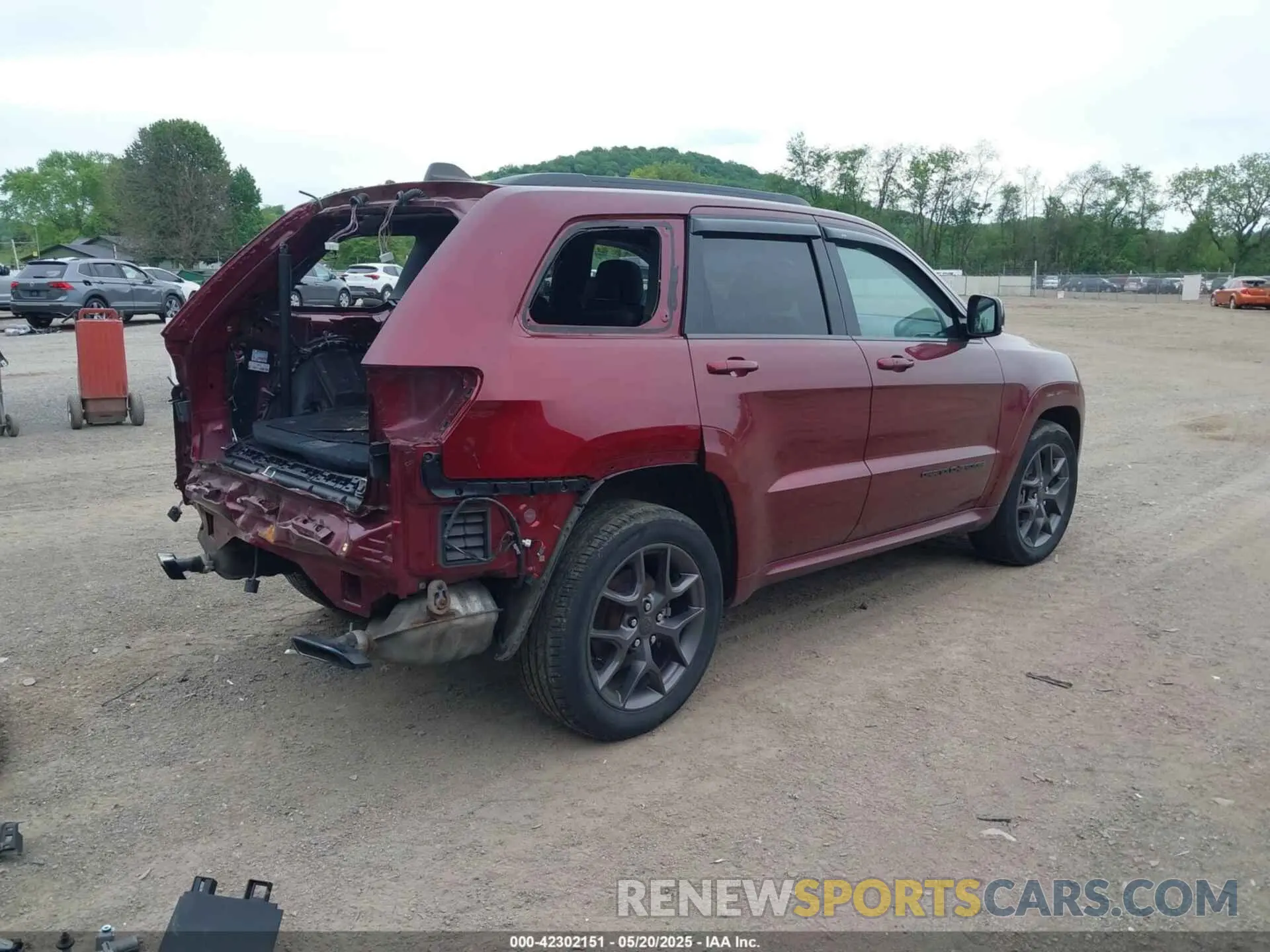 4 fotografías del automóvil dañado 1C4RJFBG3LC359301 JEEP GRAND CHEROKEE 2020