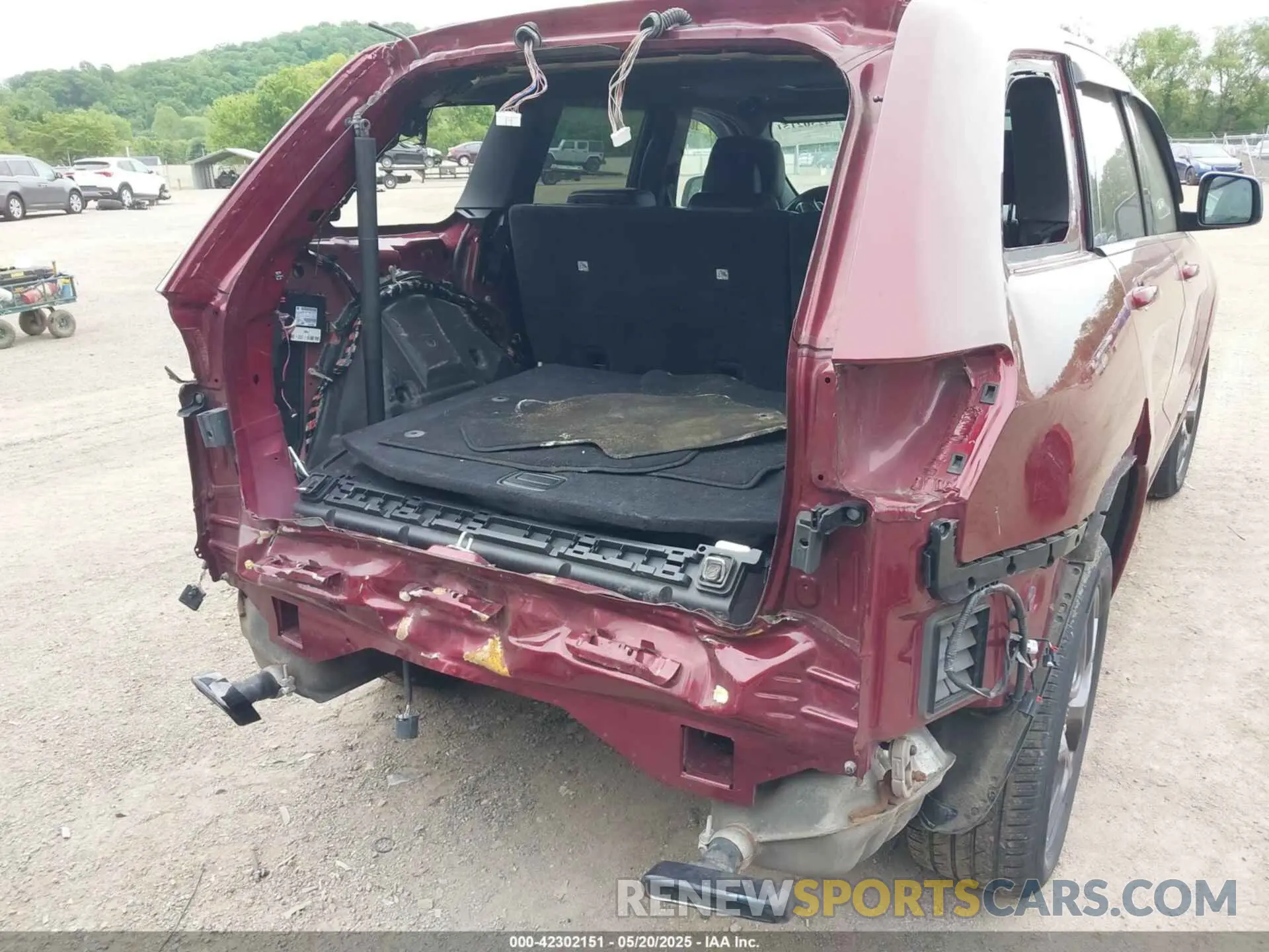 6 fotografías del automóvil dañado 1C4RJFBG3LC359301 JEEP GRAND CHEROKEE 2020