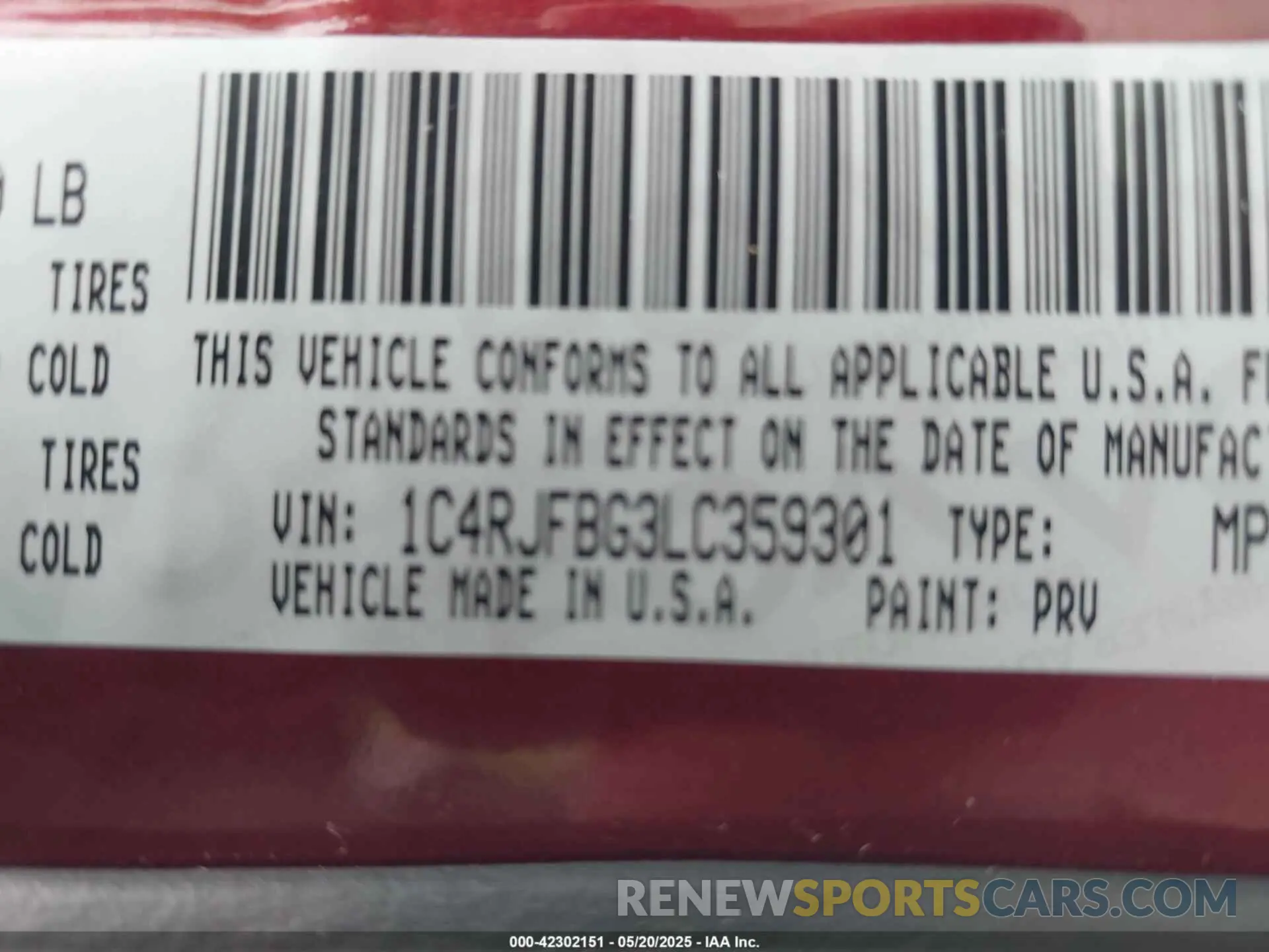 9 fotografías del automóvil dañado 1C4RJFBG3LC359301 JEEP GRAND CHEROKEE 2020