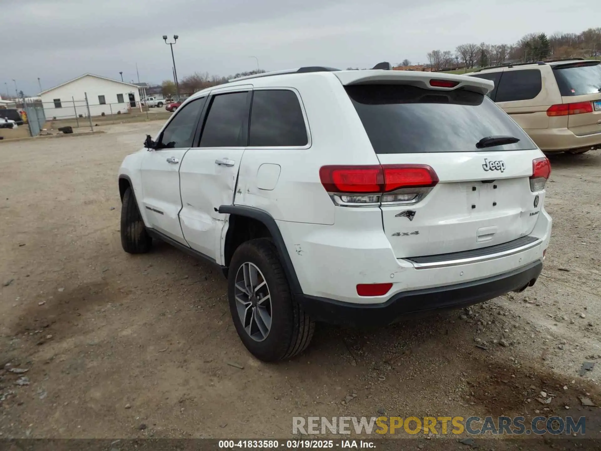 3 fotografías del automóvil dañado 1C4RJFBG3LC445000 JEEP GRAND CHEROKEE 2020