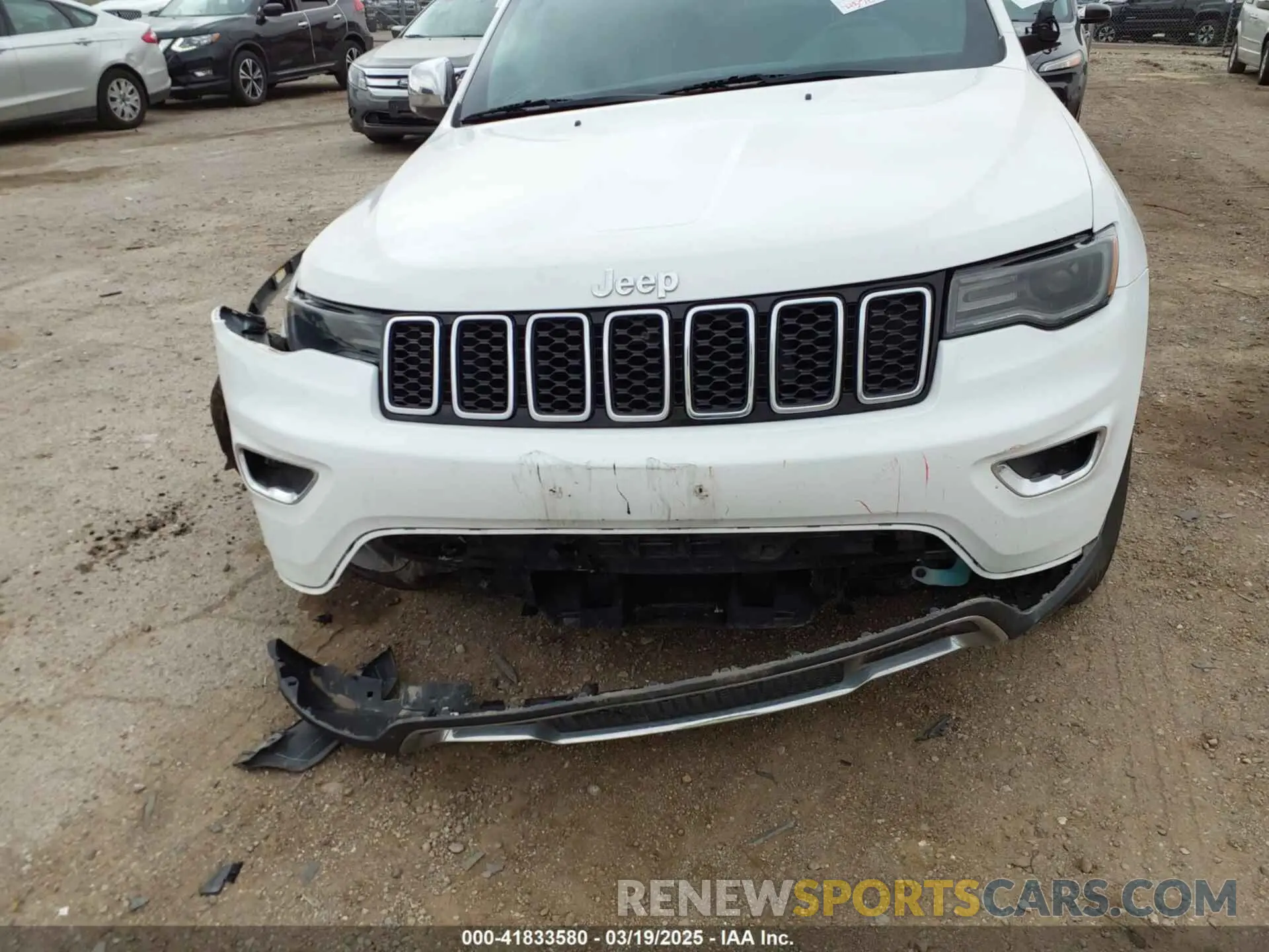 6 fotografías del automóvil dañado 1C4RJFBG3LC445000 JEEP GRAND CHEROKEE 2020