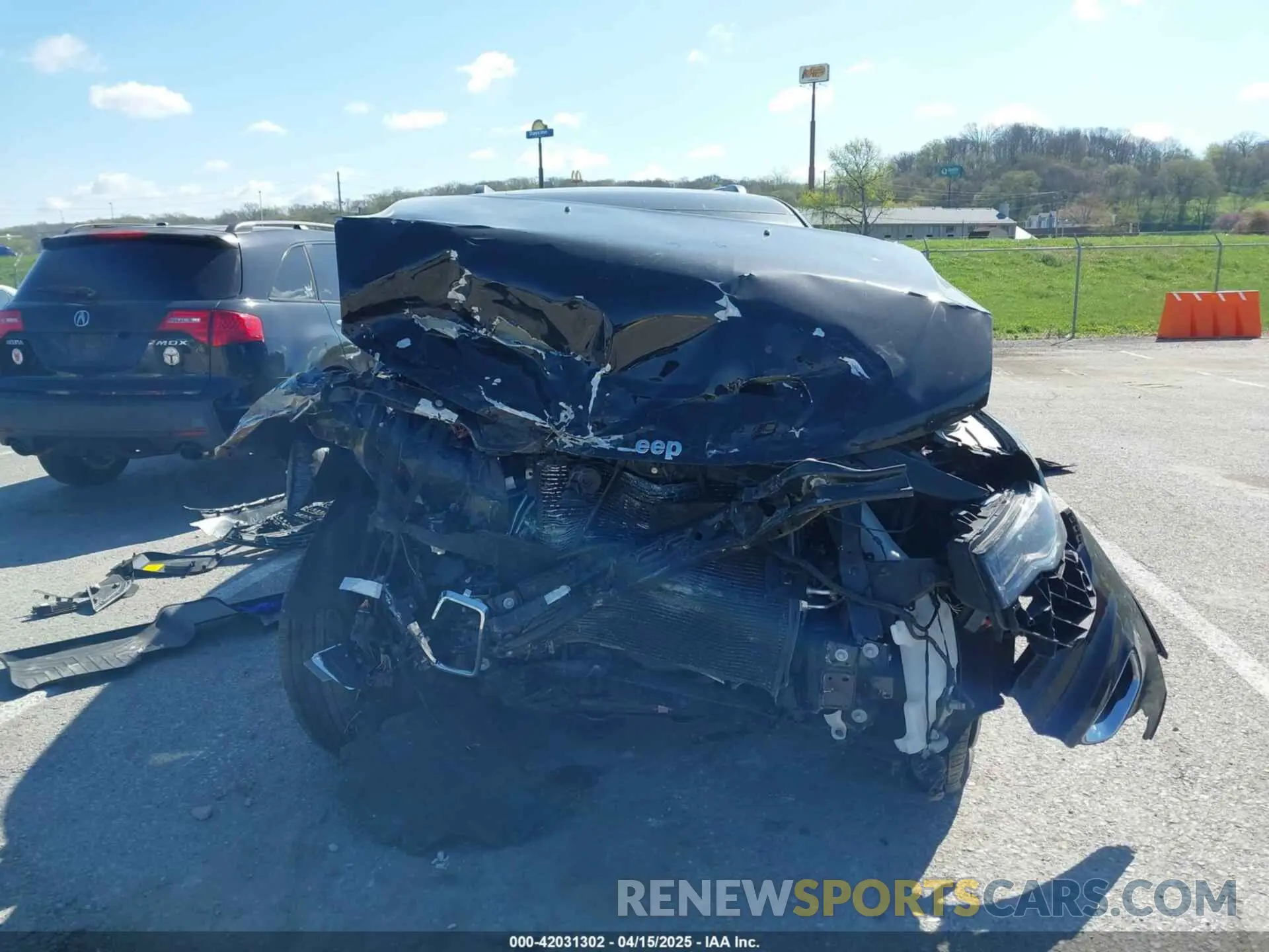 12 fotografías del automóvil dañado 1C4RJFBG4LC208970 JEEP GRAND CHEROKEE 2020