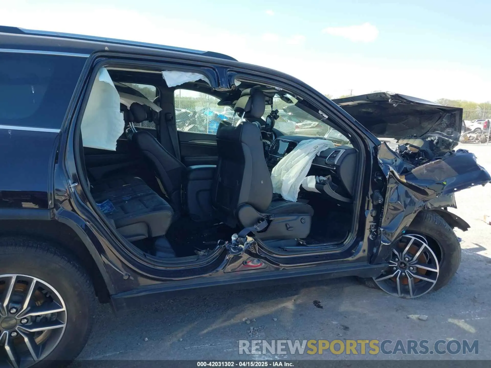 6 fotografías del automóvil dañado 1C4RJFBG4LC208970 JEEP GRAND CHEROKEE 2020