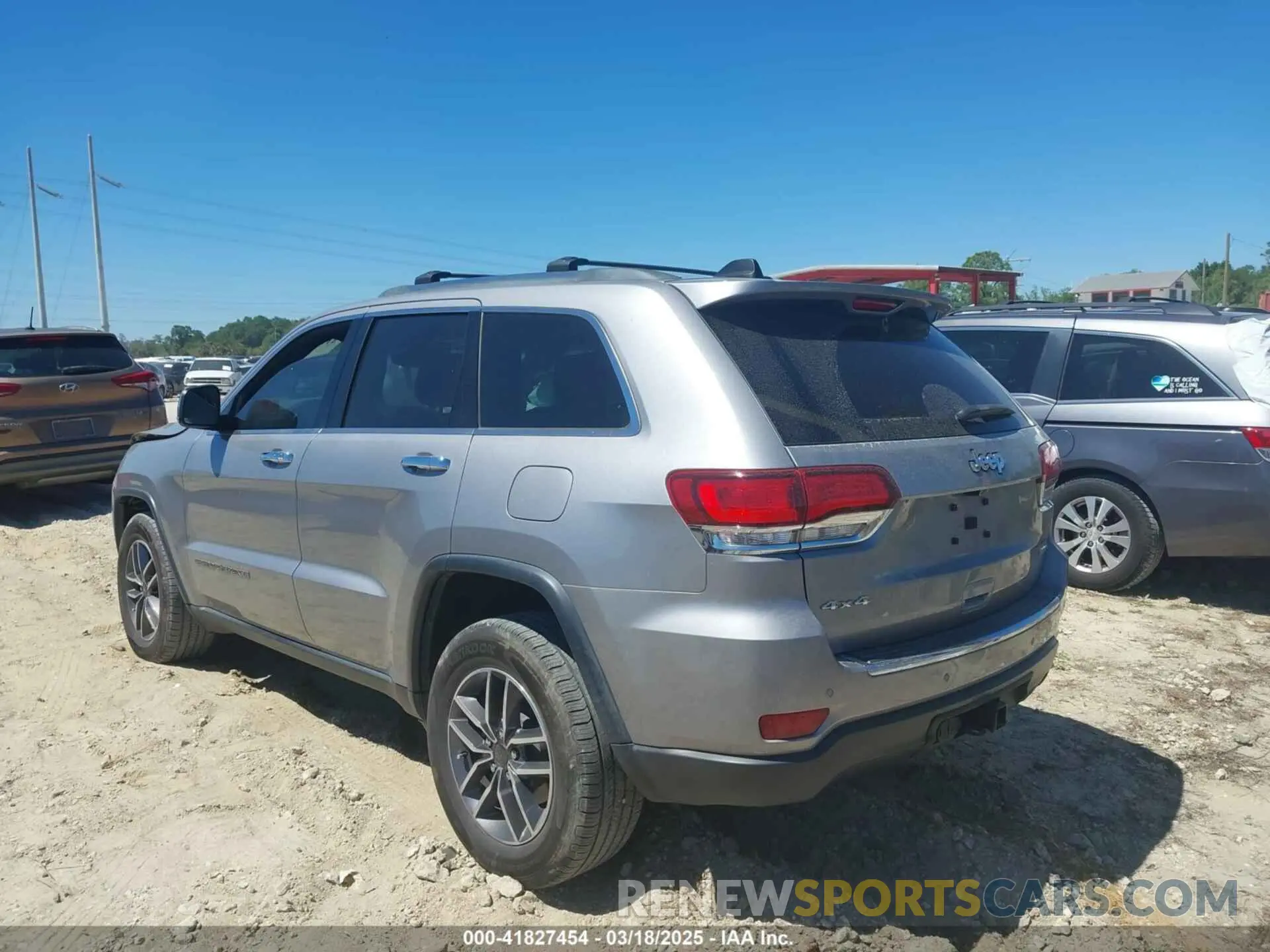 3 fotografías del automóvil dañado 1C4RJFBG5LC148939 JEEP GRAND CHEROKEE 2020