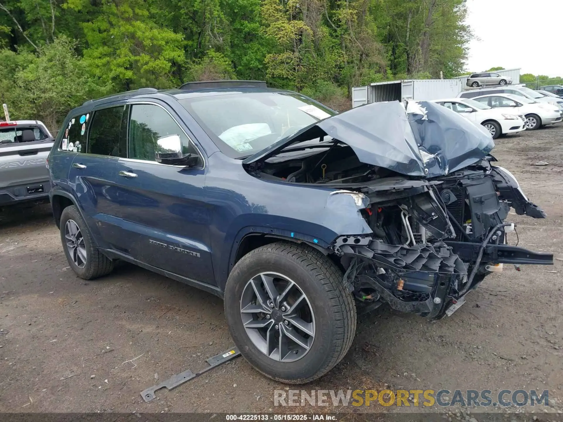 1 fotografías del automóvil dañado 1C4RJFBG5LC218505 JEEP GRAND CHEROKEE 2020