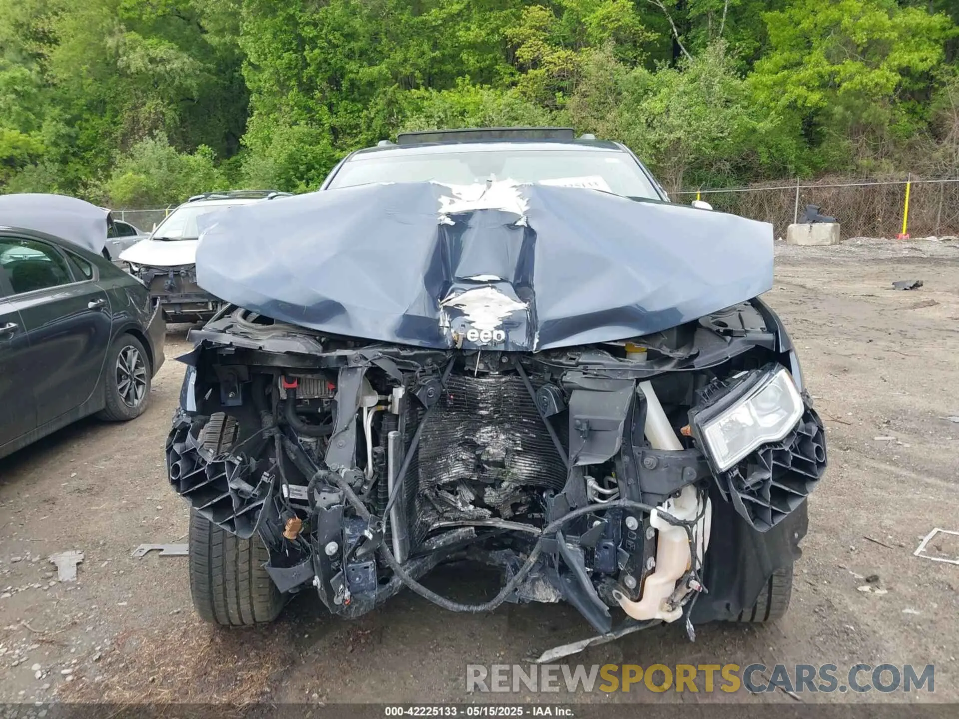 13 fotografías del automóvil dañado 1C4RJFBG5LC218505 JEEP GRAND CHEROKEE 2020