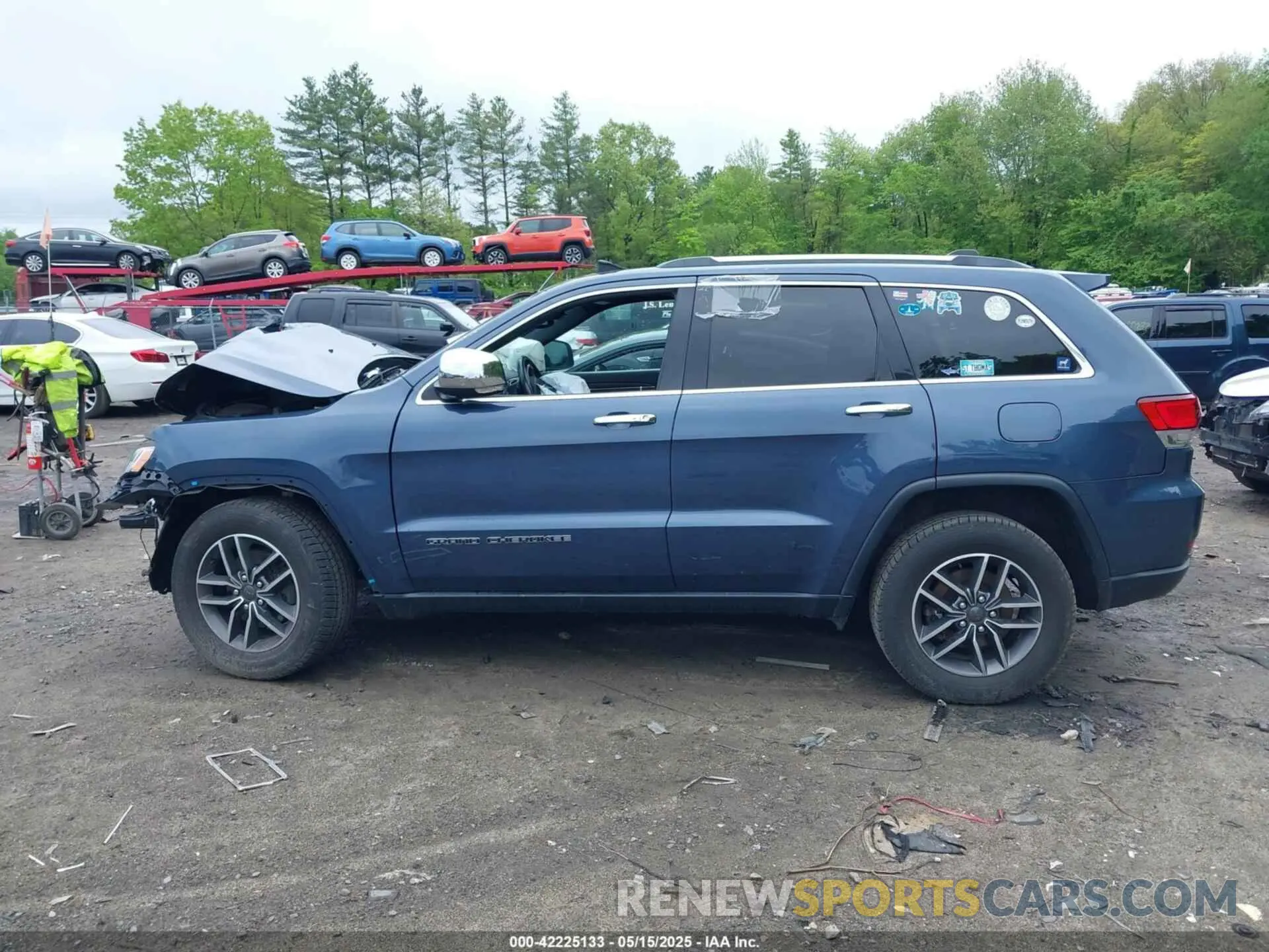 15 fotografías del automóvil dañado 1C4RJFBG5LC218505 JEEP GRAND CHEROKEE 2020