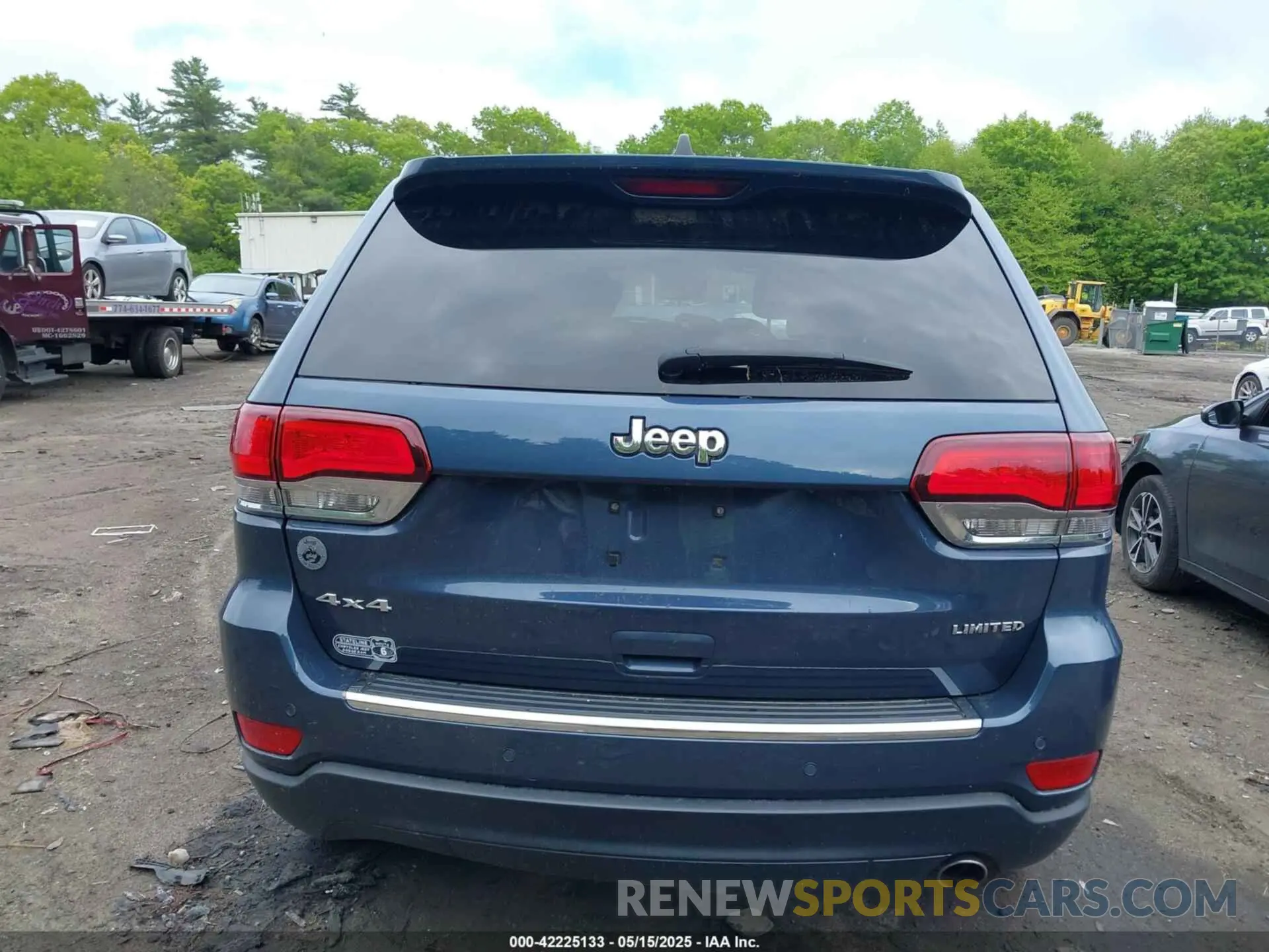 17 fotografías del automóvil dañado 1C4RJFBG5LC218505 JEEP GRAND CHEROKEE 2020