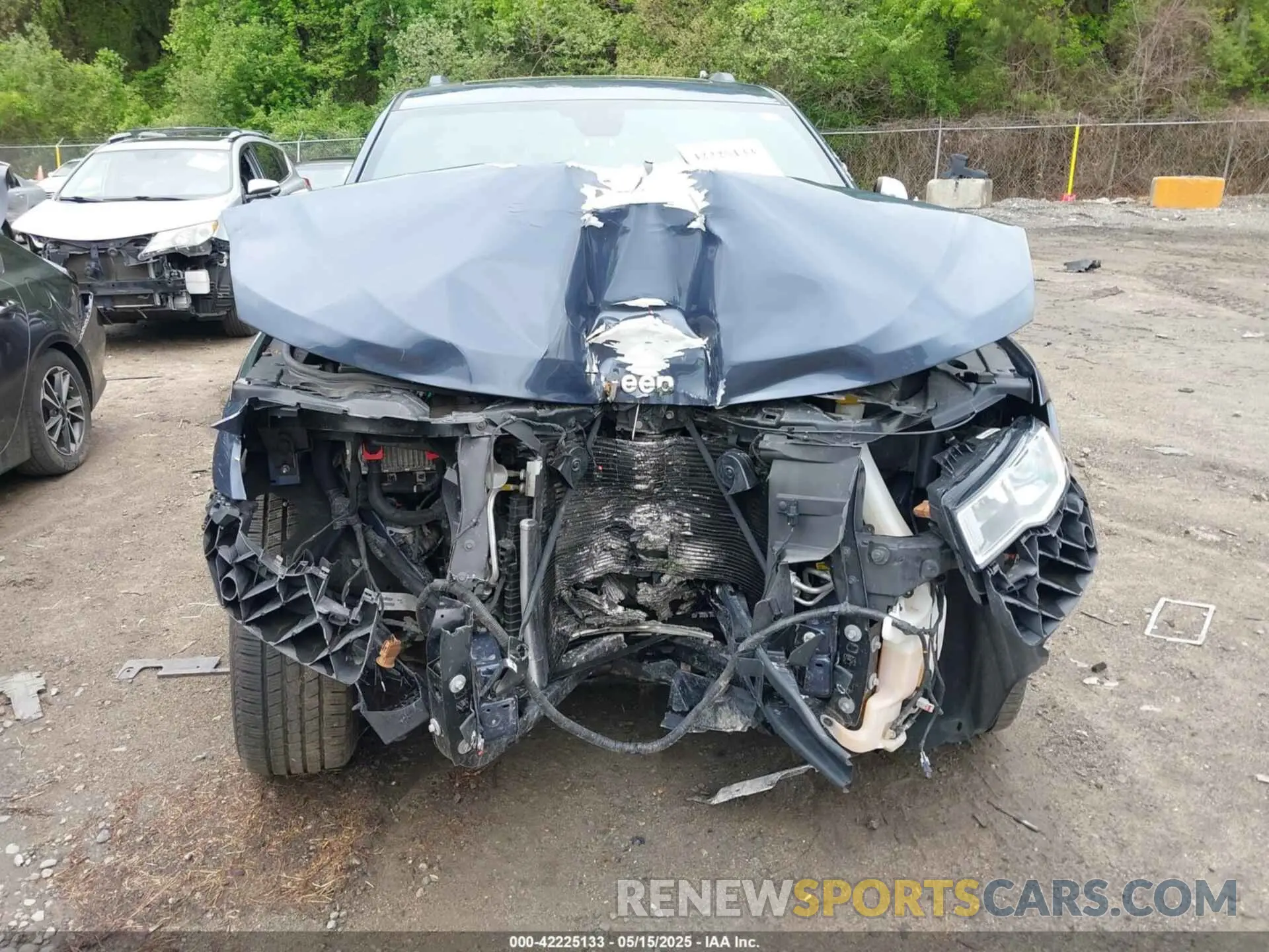 6 fotografías del automóvil dañado 1C4RJFBG5LC218505 JEEP GRAND CHEROKEE 2020