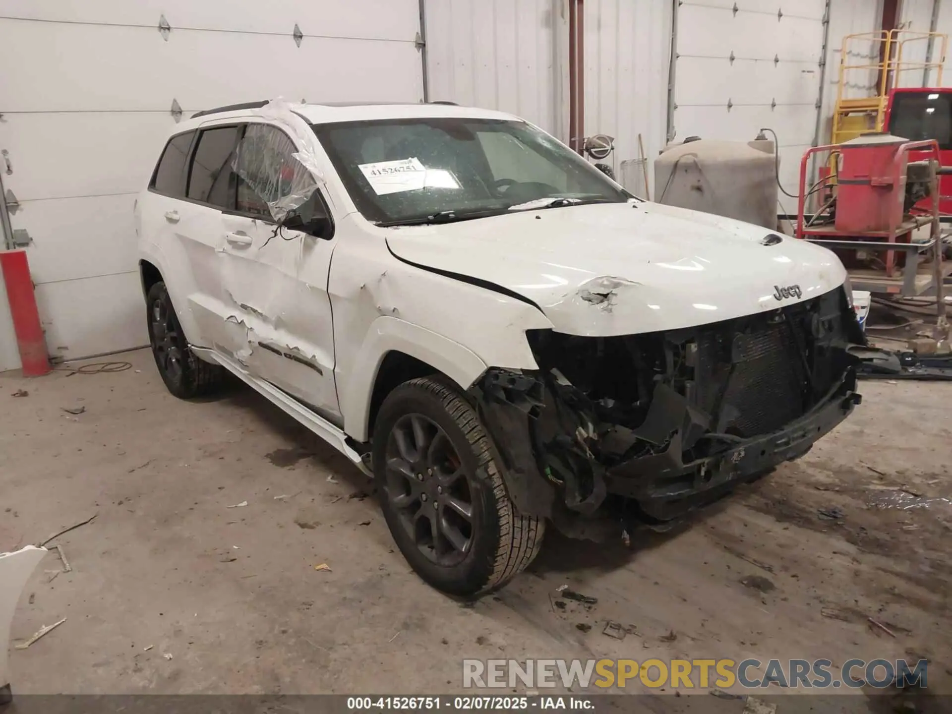 1 fotografías del automóvil dañado 1C4RJFBG5LC303506 JEEP GRAND CHEROKEE 2020