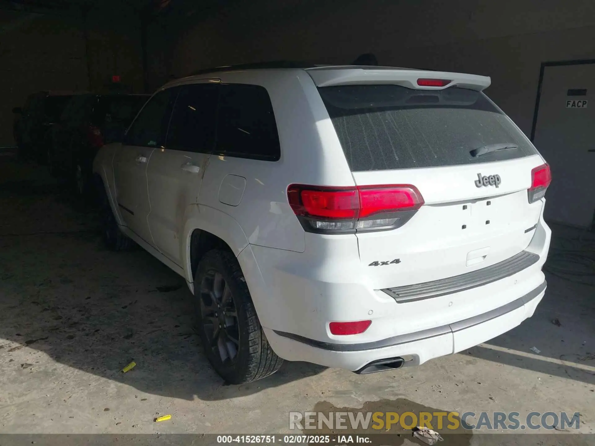 3 fotografías del automóvil dañado 1C4RJFBG5LC303506 JEEP GRAND CHEROKEE 2020
