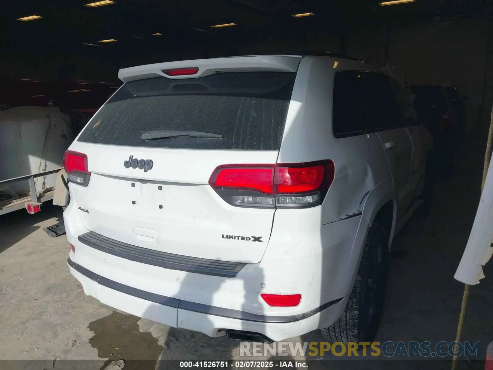 4 fotografías del automóvil dañado 1C4RJFBG5LC303506 JEEP GRAND CHEROKEE 2020