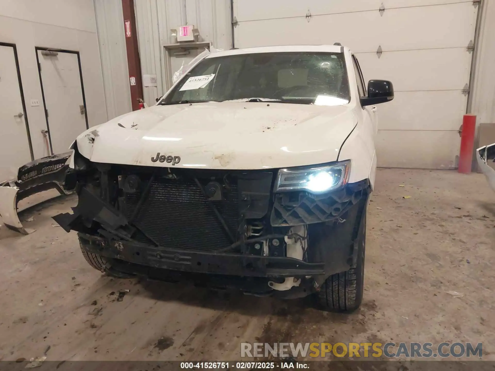 6 fotografías del automóvil dañado 1C4RJFBG5LC303506 JEEP GRAND CHEROKEE 2020