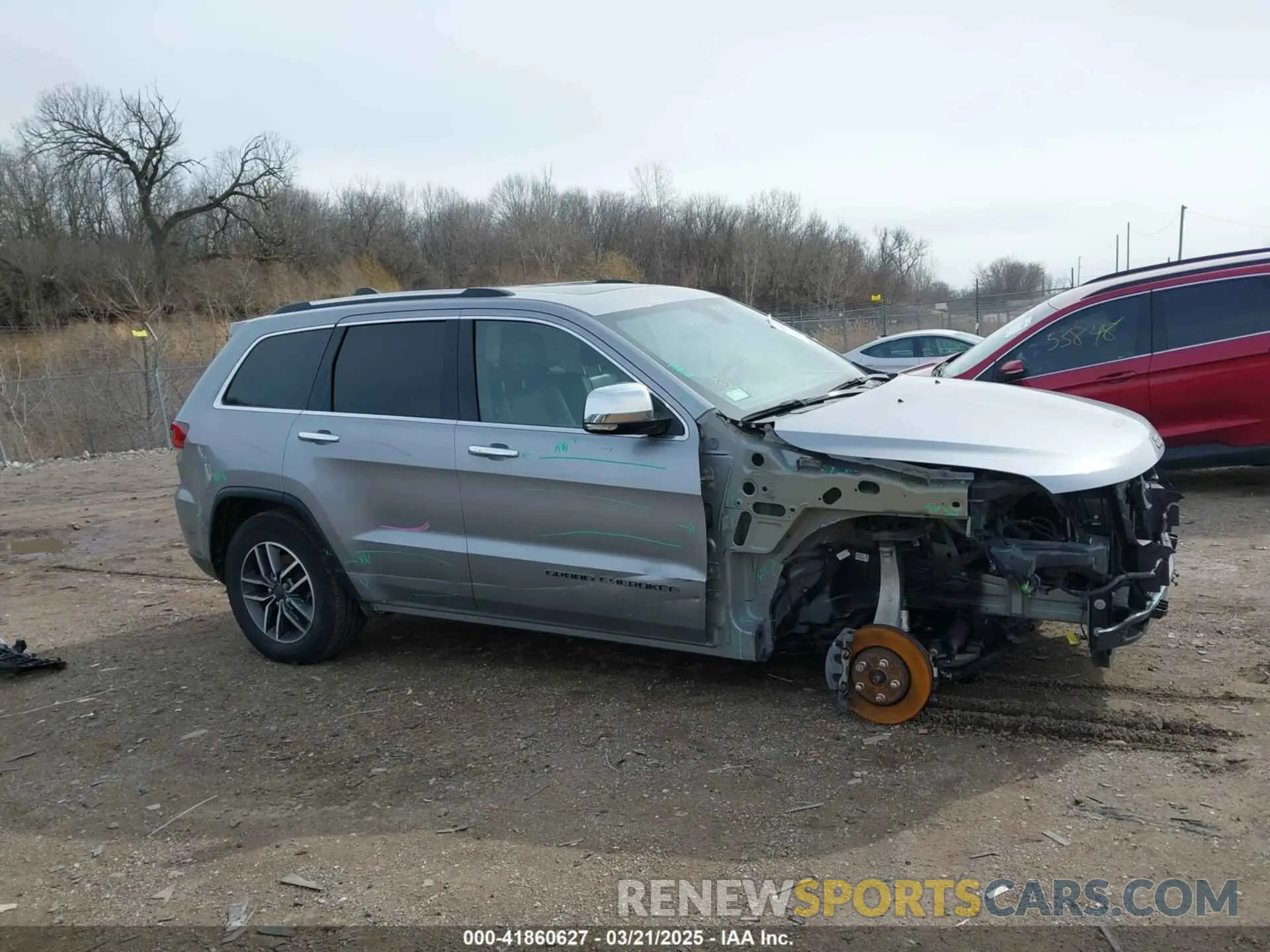 13 fotografías del automóvil dañado 1C4RJFBG5LC305045 JEEP GRAND CHEROKEE 2020