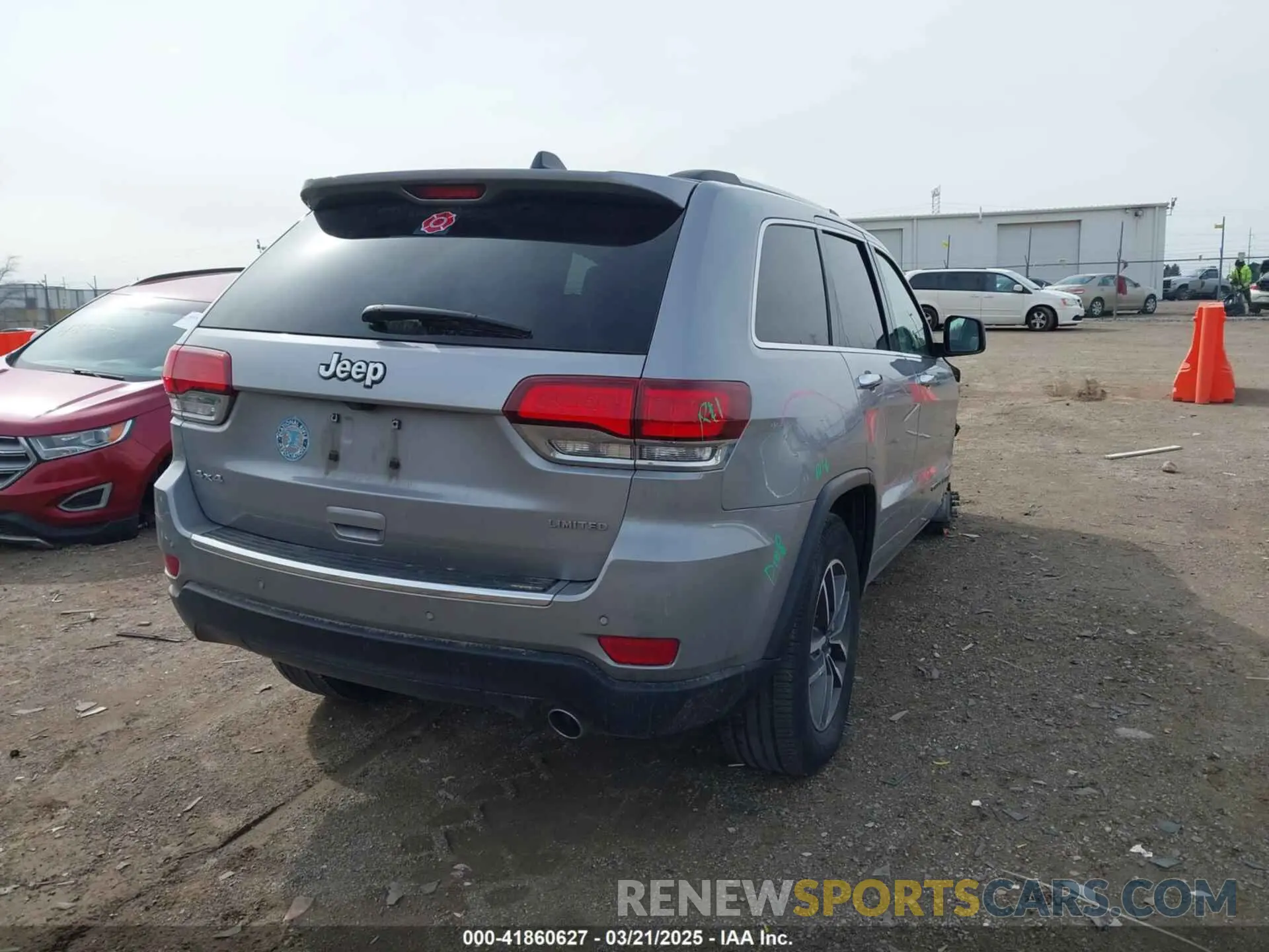 4 fotografías del automóvil dañado 1C4RJFBG5LC305045 JEEP GRAND CHEROKEE 2020