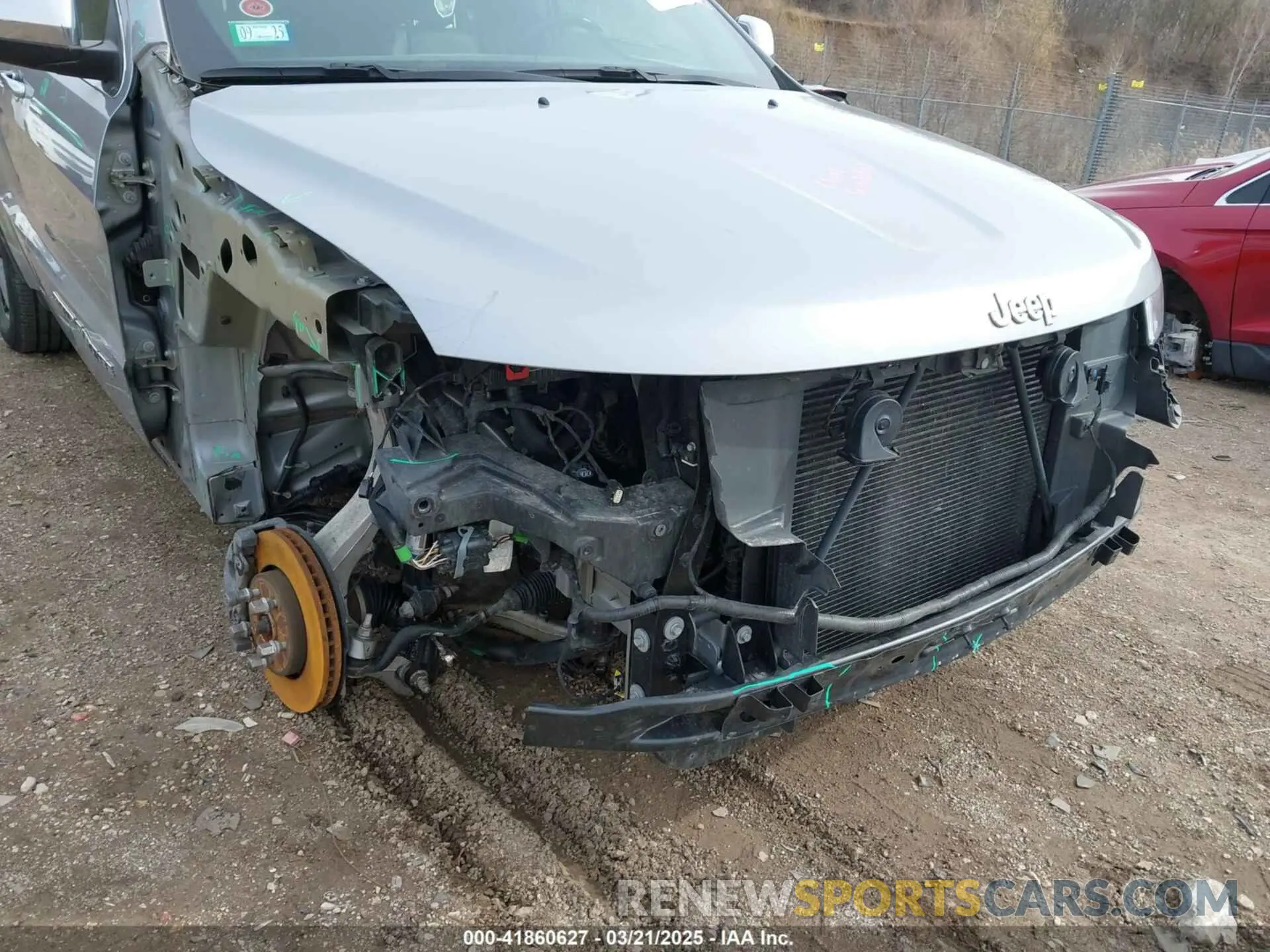 6 fotografías del automóvil dañado 1C4RJFBG5LC305045 JEEP GRAND CHEROKEE 2020
