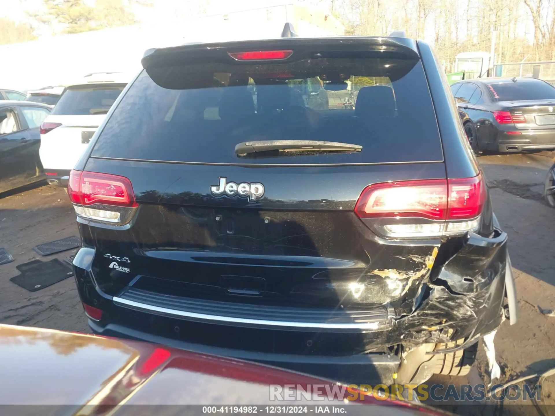 16 fotografías del automóvil dañado 1C4RJFBG6LC177303 JEEP GRAND CHEROKEE 2020