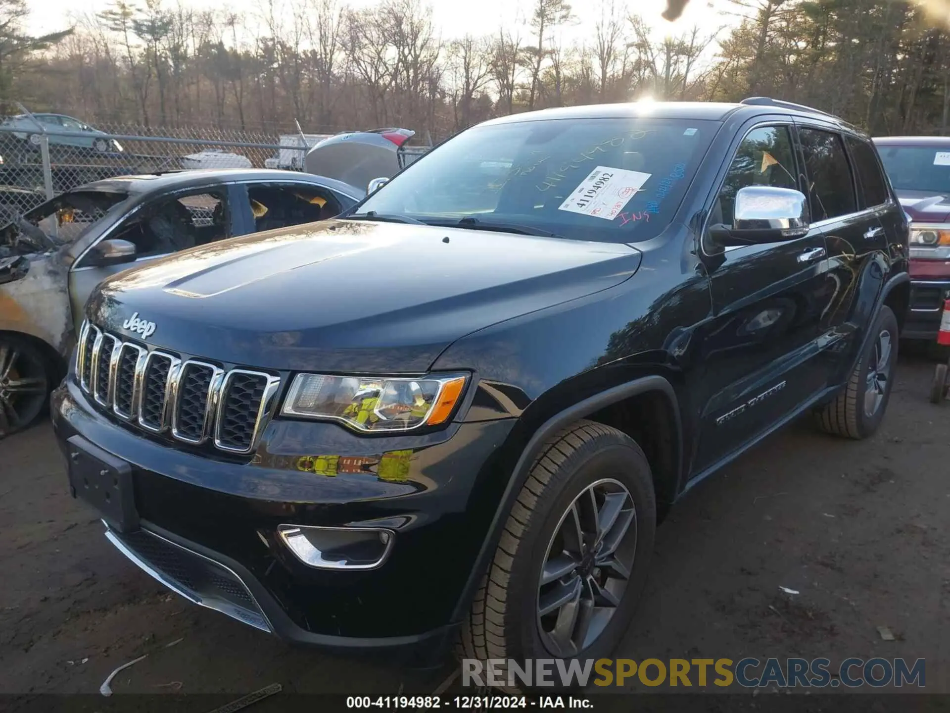 2 fotografías del automóvil dañado 1C4RJFBG6LC177303 JEEP GRAND CHEROKEE 2020