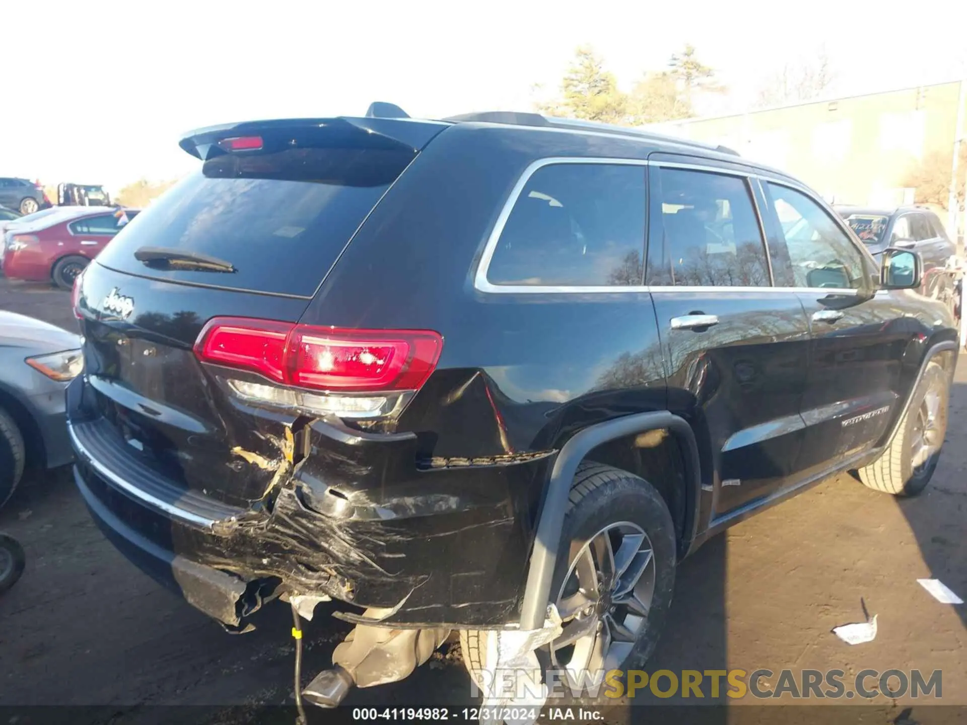 4 fotografías del automóvil dañado 1C4RJFBG6LC177303 JEEP GRAND CHEROKEE 2020