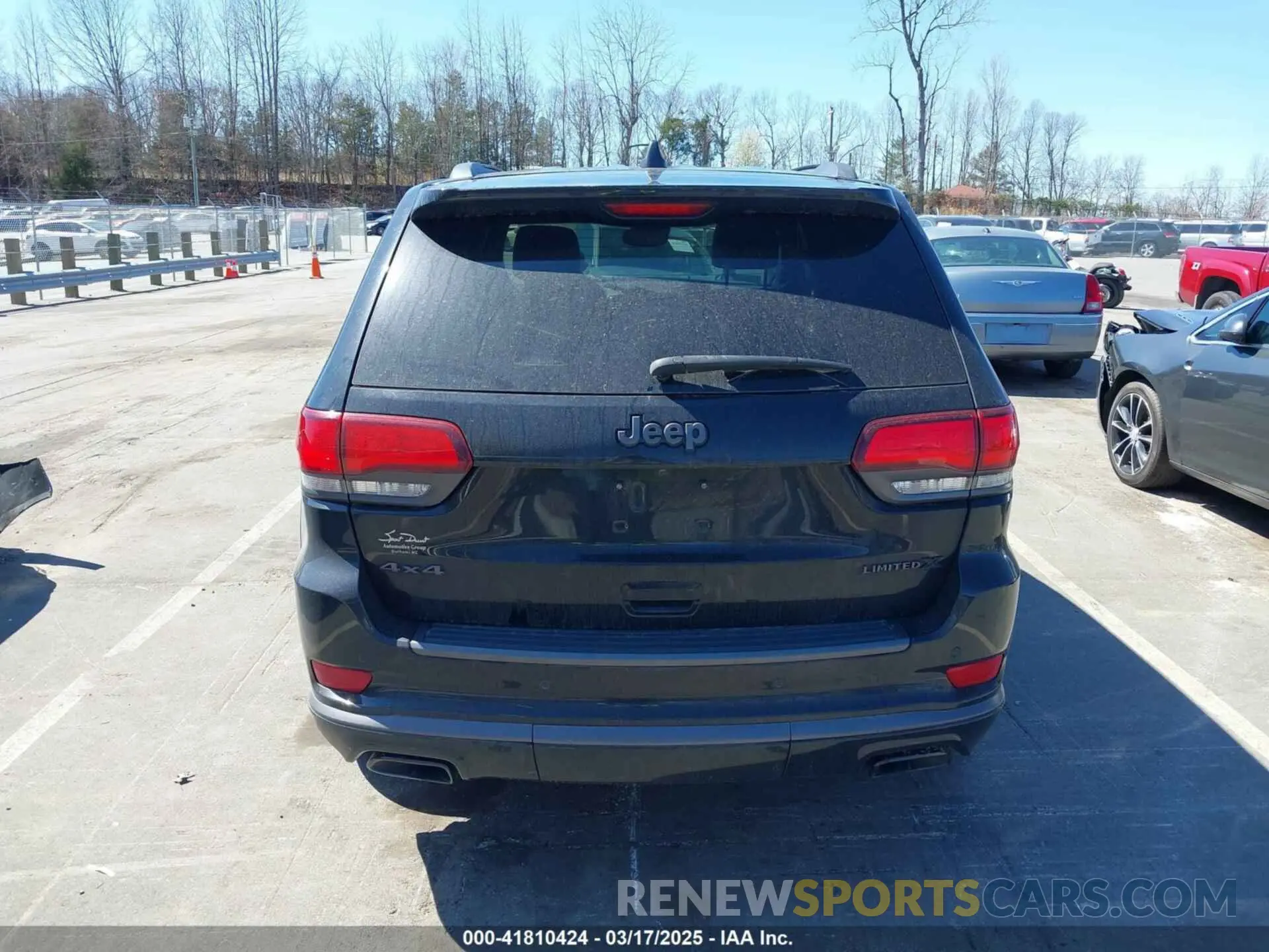 16 fotografías del automóvil dañado 1C4RJFBG6LC434475 JEEP GRAND CHEROKEE 2020