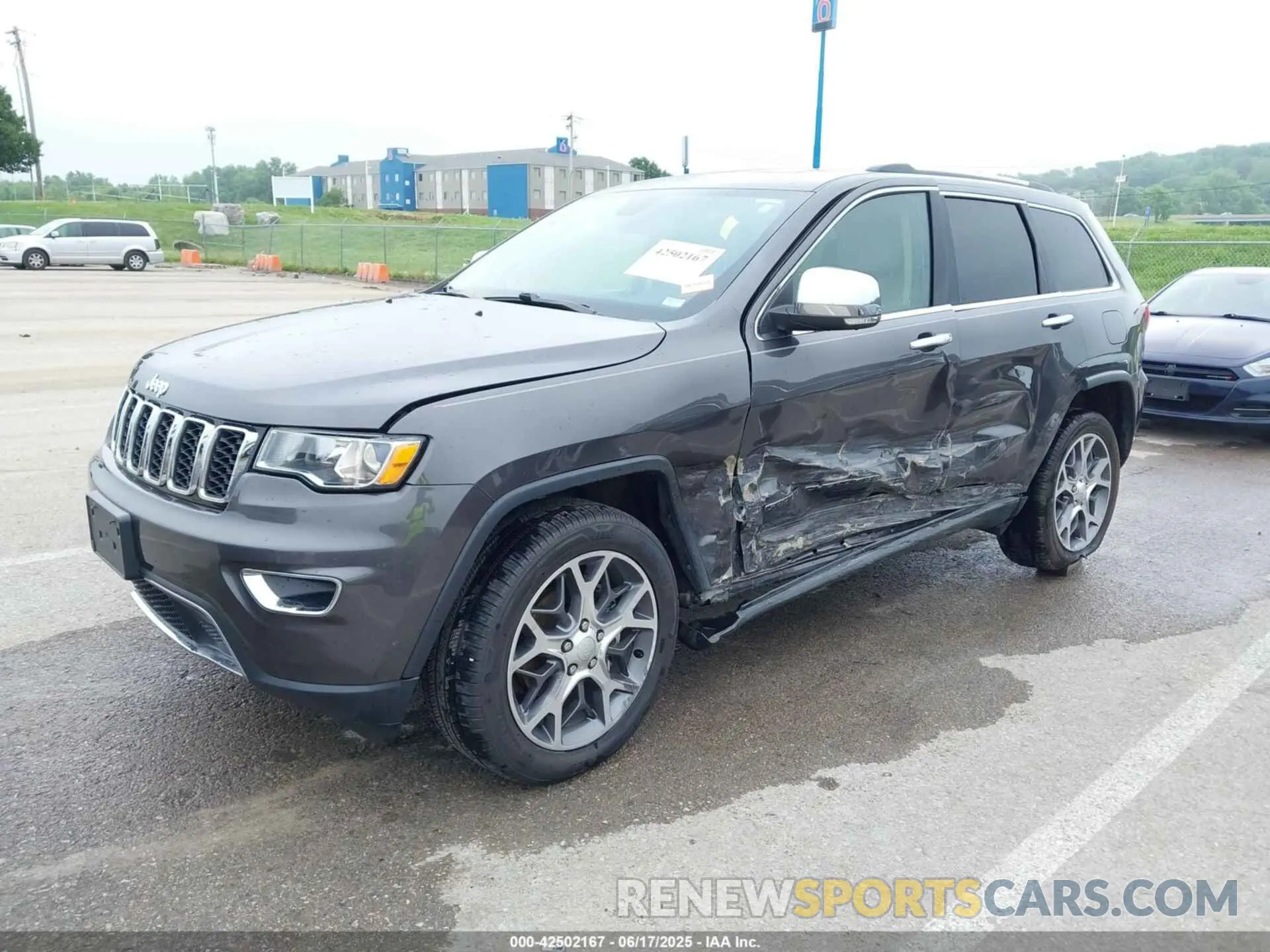 2 fotografías del automóvil dañado 1C4RJFBG7LC232518 JEEP GRAND CHEROKEE 2020