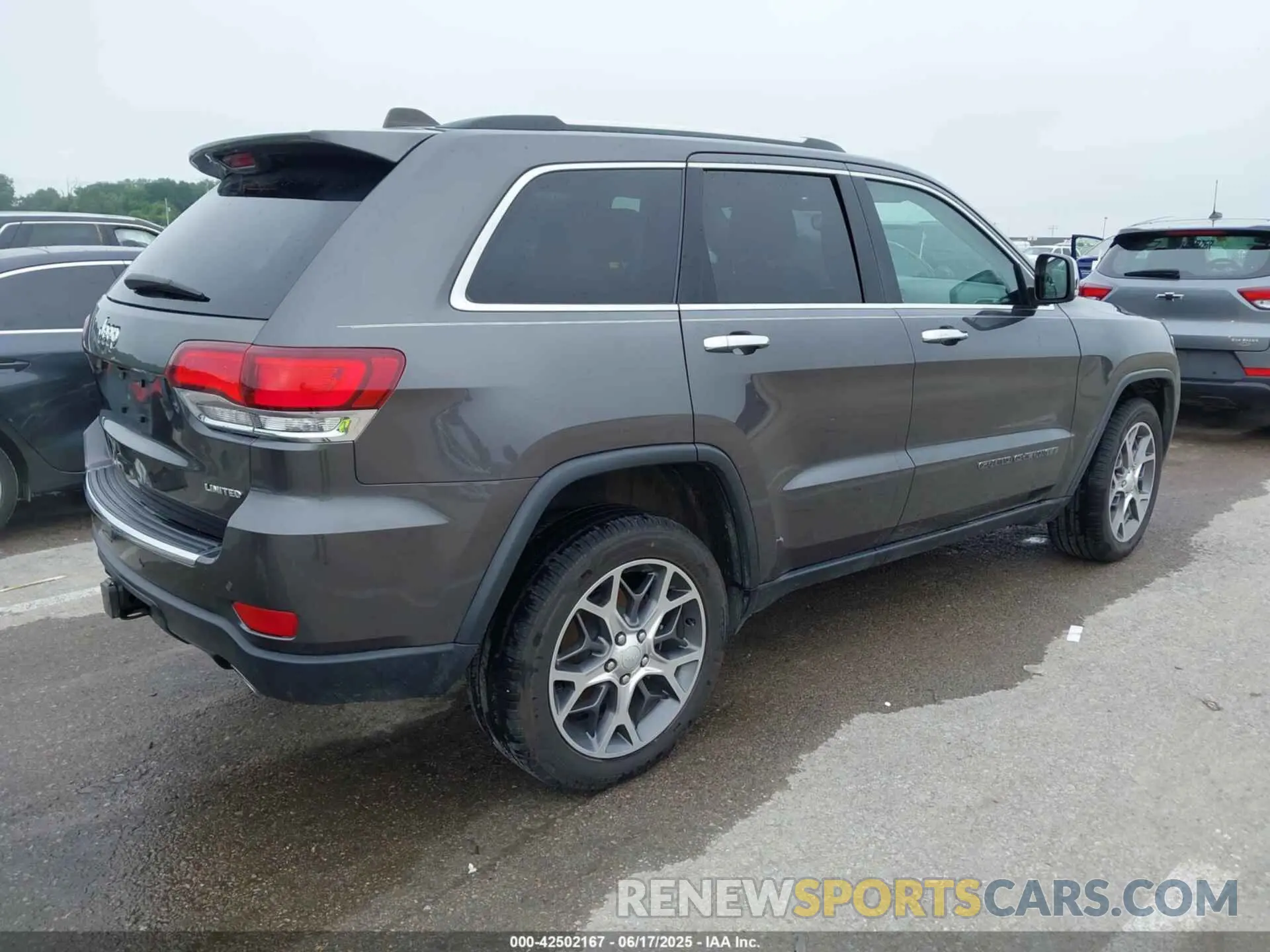 4 fotografías del automóvil dañado 1C4RJFBG7LC232518 JEEP GRAND CHEROKEE 2020