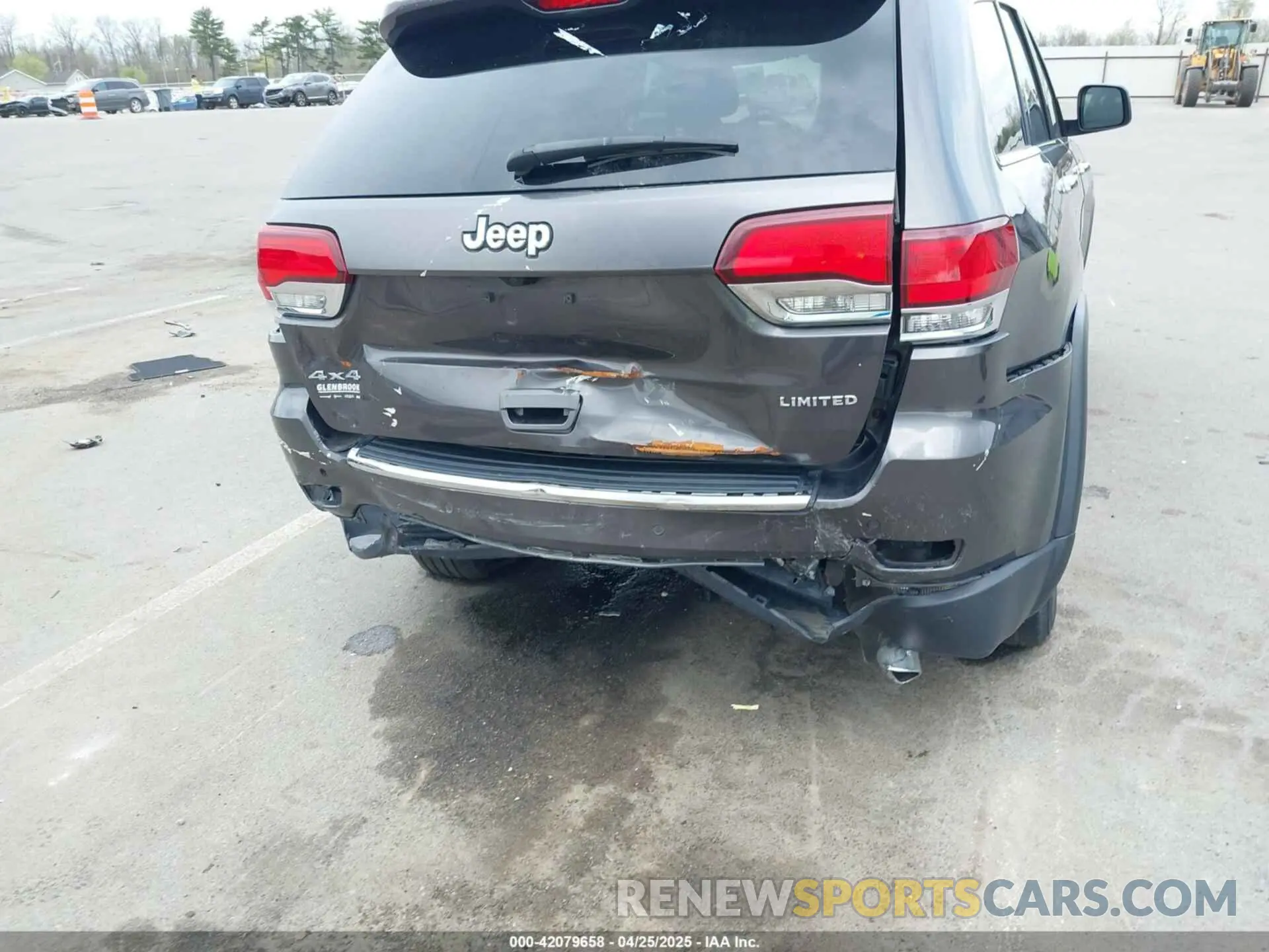 6 fotografías del automóvil dañado 1C4RJFBG7LC378854 JEEP GRAND CHEROKEE 2020