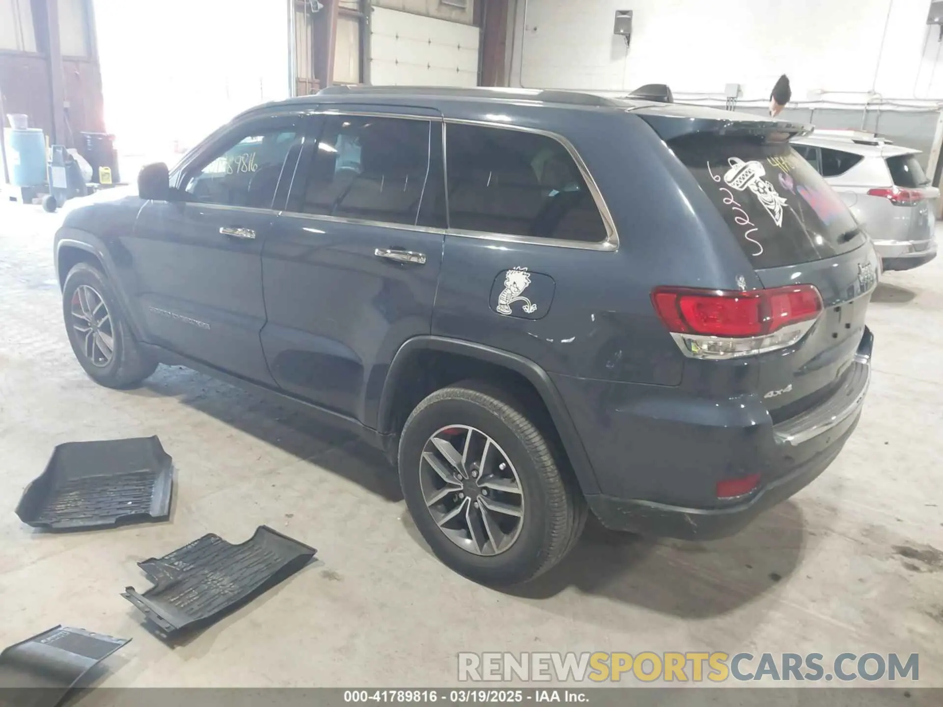 3 fotografías del automóvil dañado 1C4RJFBG8LC336225 JEEP GRAND CHEROKEE 2020