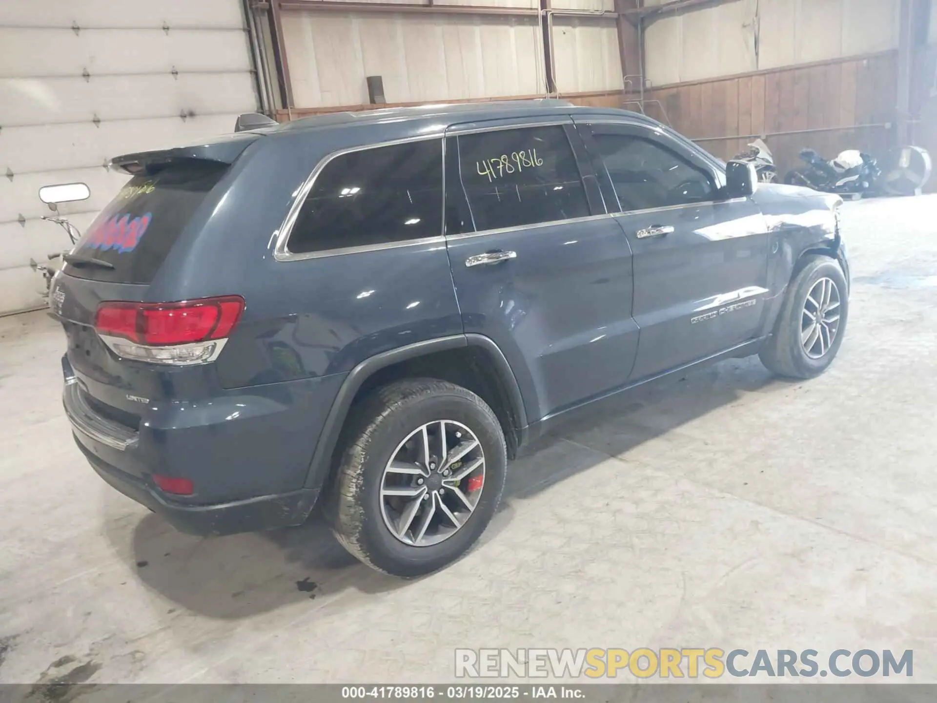4 fotografías del automóvil dañado 1C4RJFBG8LC336225 JEEP GRAND CHEROKEE 2020