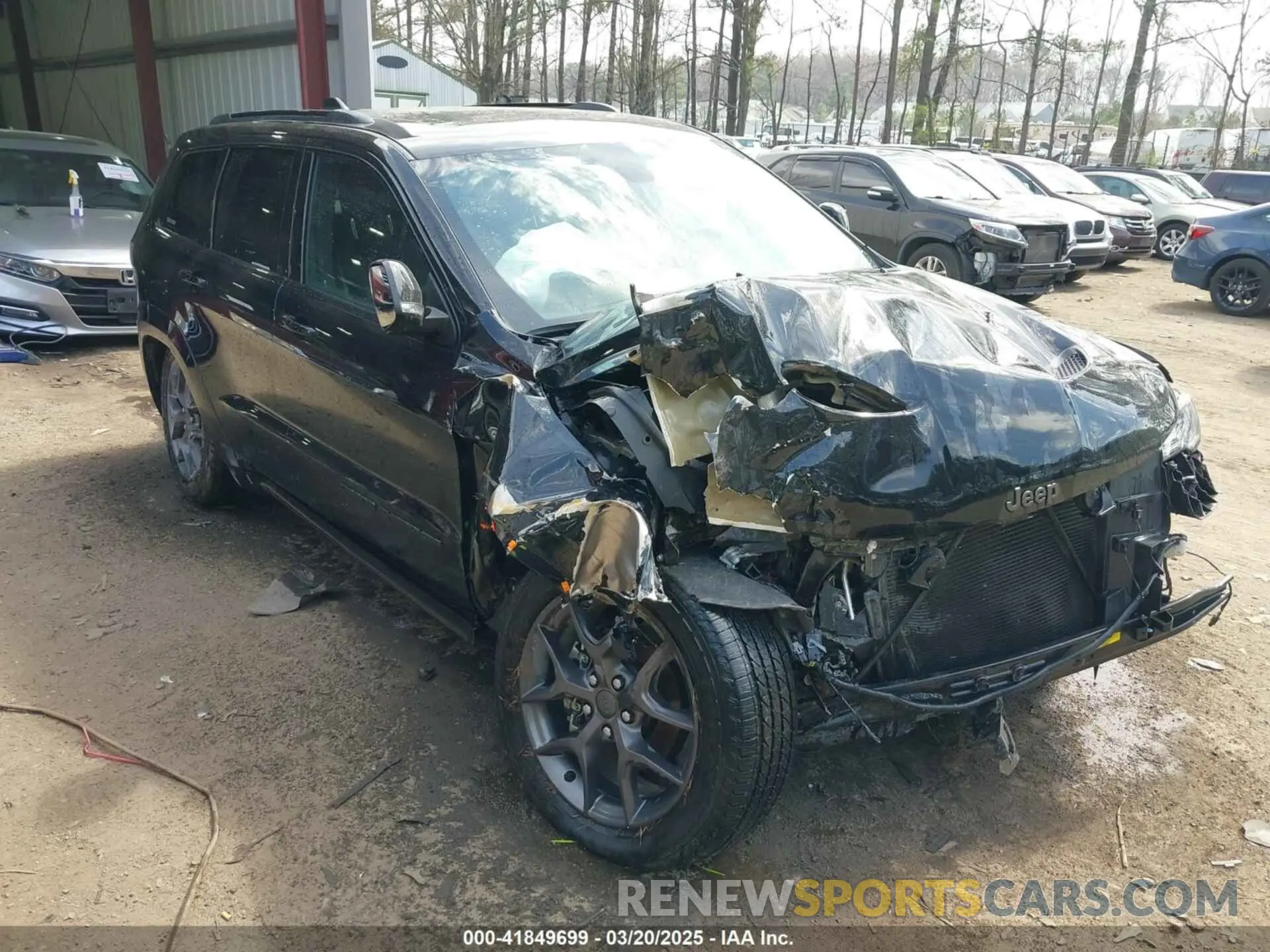 1 fotografías del automóvil dañado 1C4RJFBG9LC125986 JEEP GRAND CHEROKEE 2020