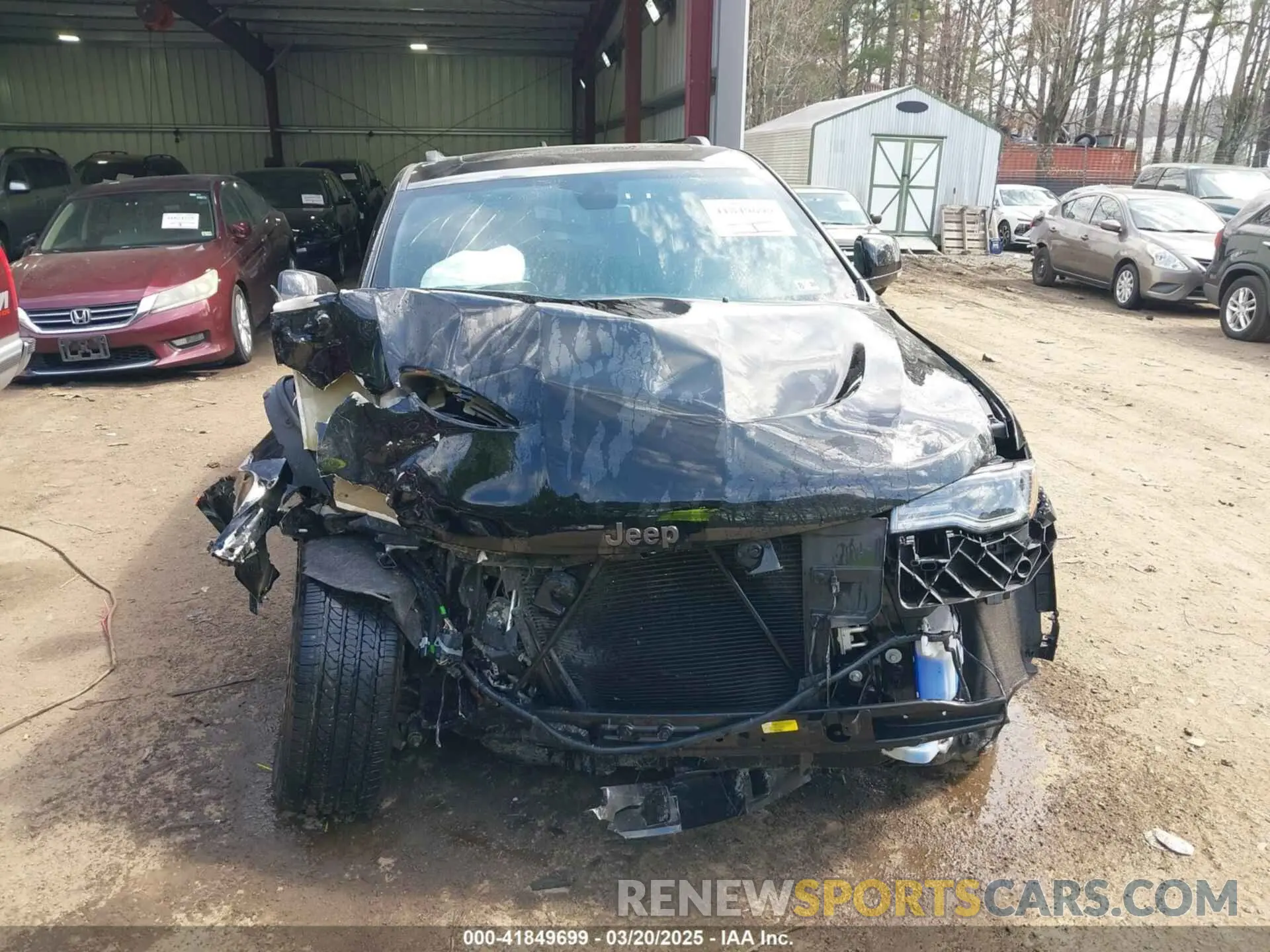 13 fotografías del automóvil dañado 1C4RJFBG9LC125986 JEEP GRAND CHEROKEE 2020