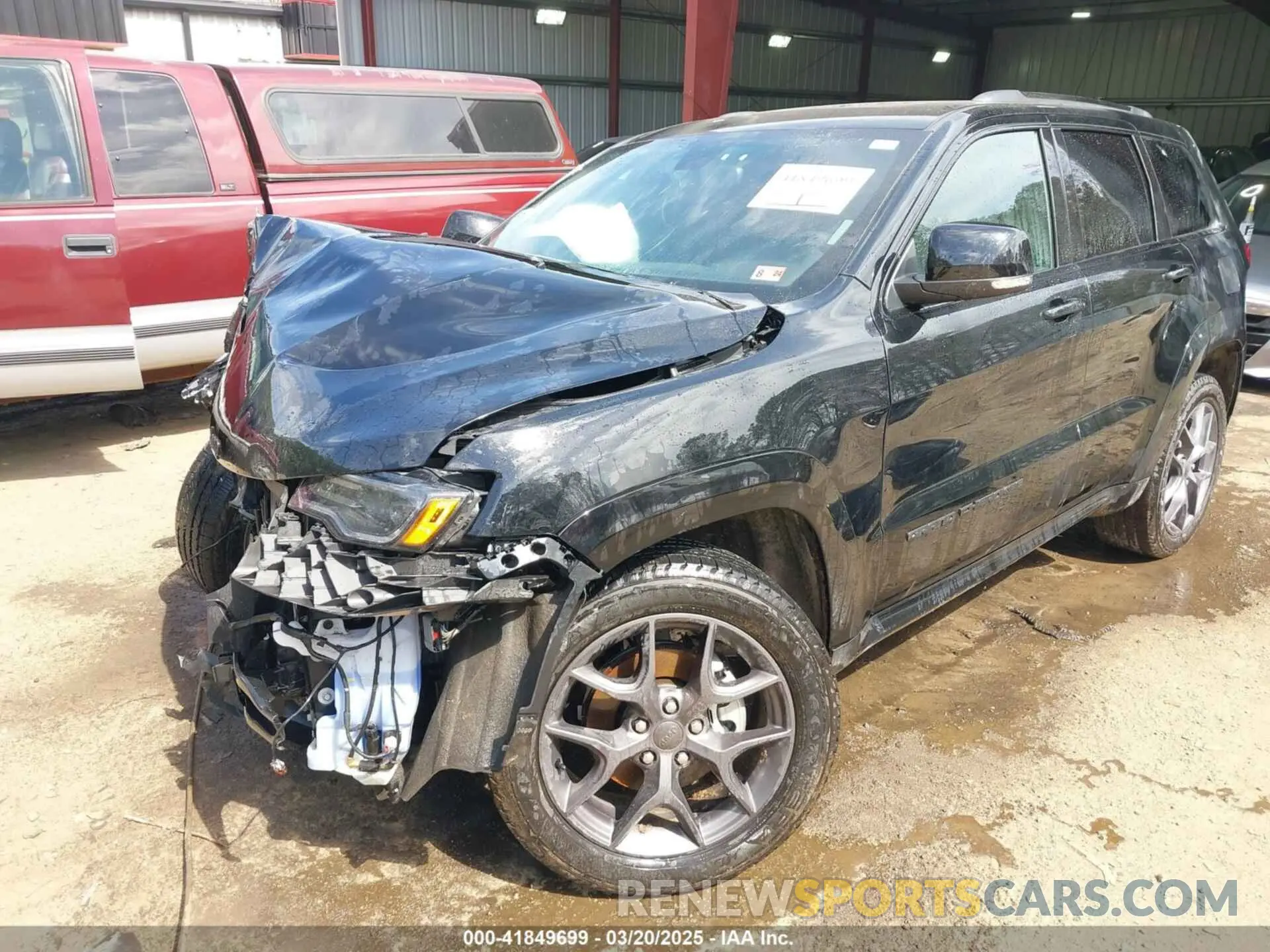 2 fotografías del automóvil dañado 1C4RJFBG9LC125986 JEEP GRAND CHEROKEE 2020