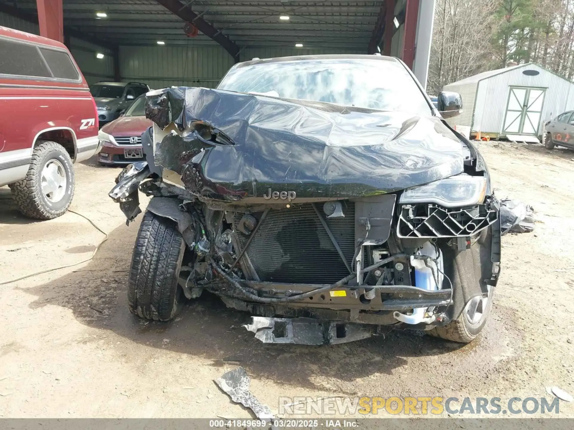 6 fotografías del automóvil dañado 1C4RJFBG9LC125986 JEEP GRAND CHEROKEE 2020
