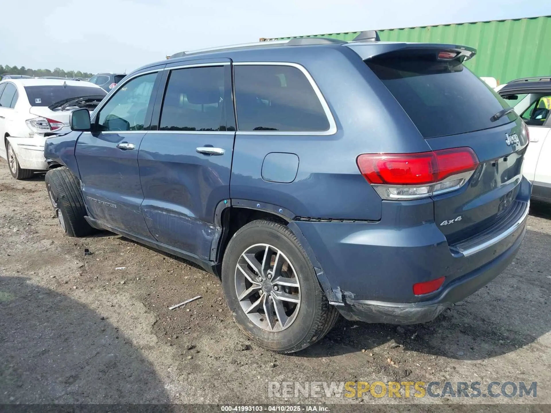 3 fotografías del automóvil dañado 1C4RJFBG9LC197187 JEEP GRAND CHEROKEE 2020