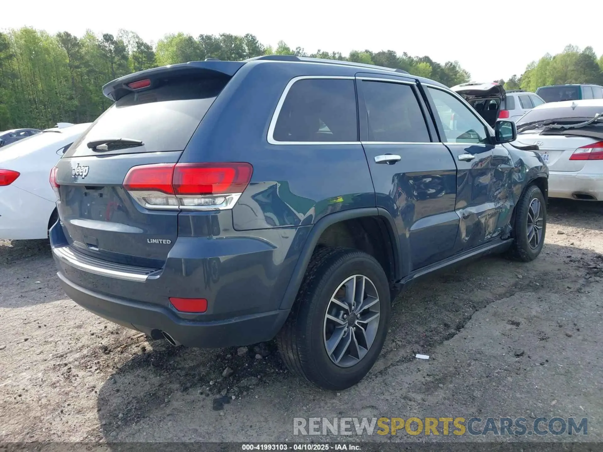 4 fotografías del automóvil dañado 1C4RJFBG9LC197187 JEEP GRAND CHEROKEE 2020