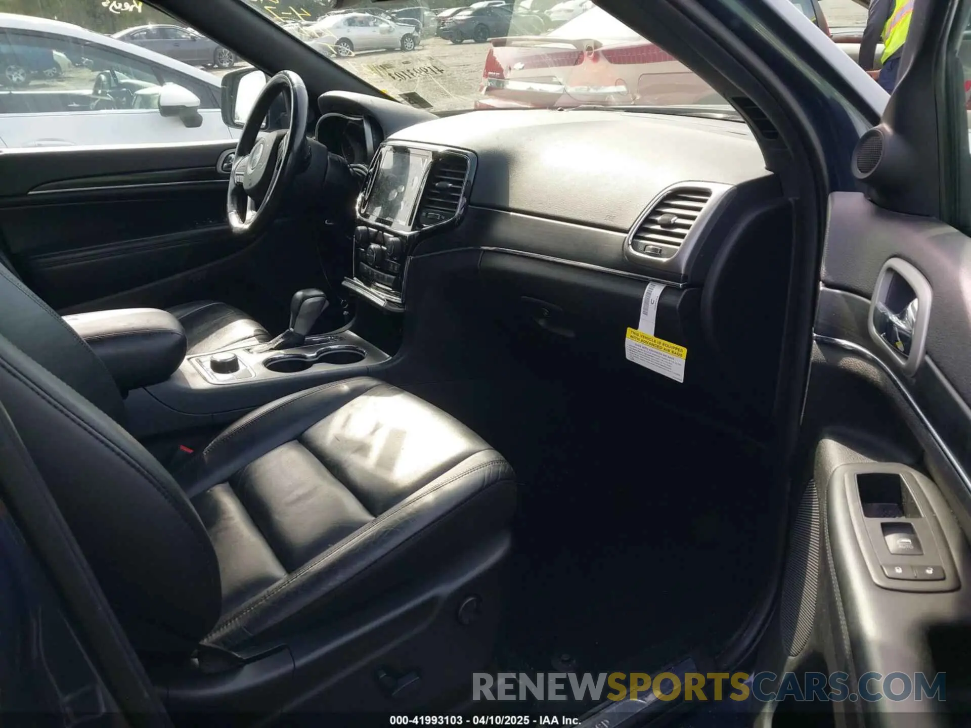 5 fotografías del automóvil dañado 1C4RJFBG9LC197187 JEEP GRAND CHEROKEE 2020