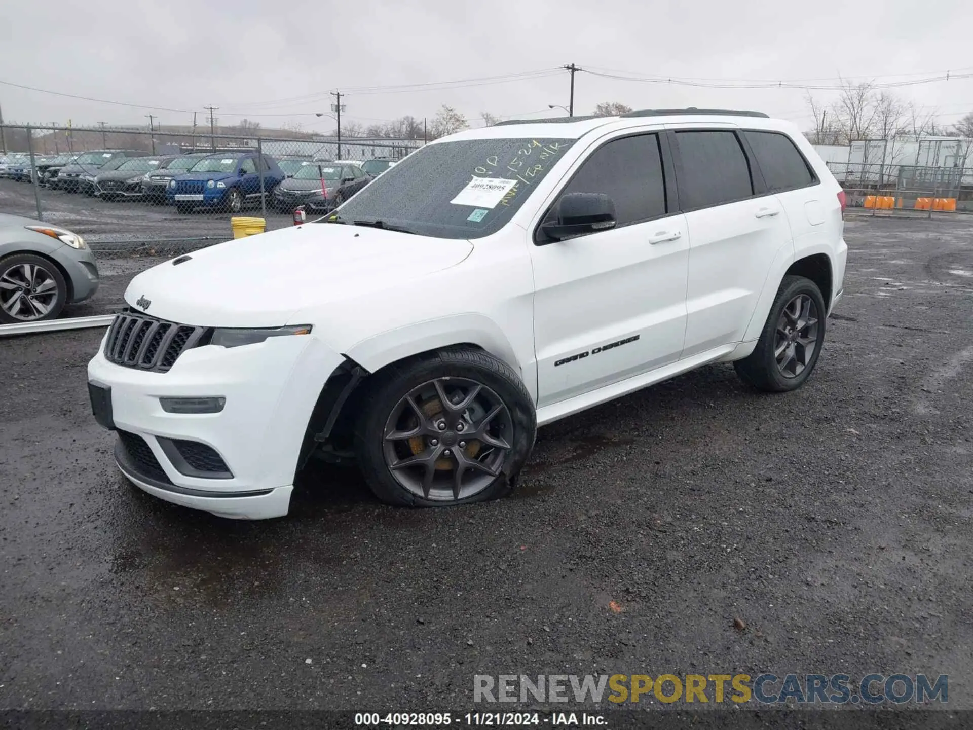 2 fotografías del automóvil dañado 1C4RJFBG9LC280280 JEEP GRAND CHEROKEE 2020