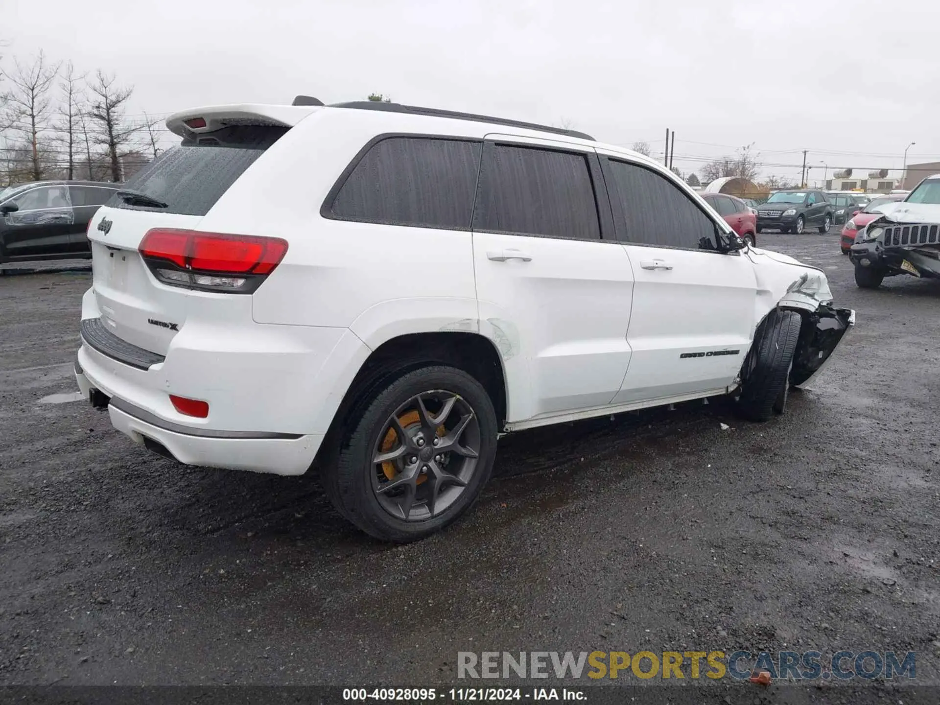 4 fotografías del automóvil dañado 1C4RJFBG9LC280280 JEEP GRAND CHEROKEE 2020