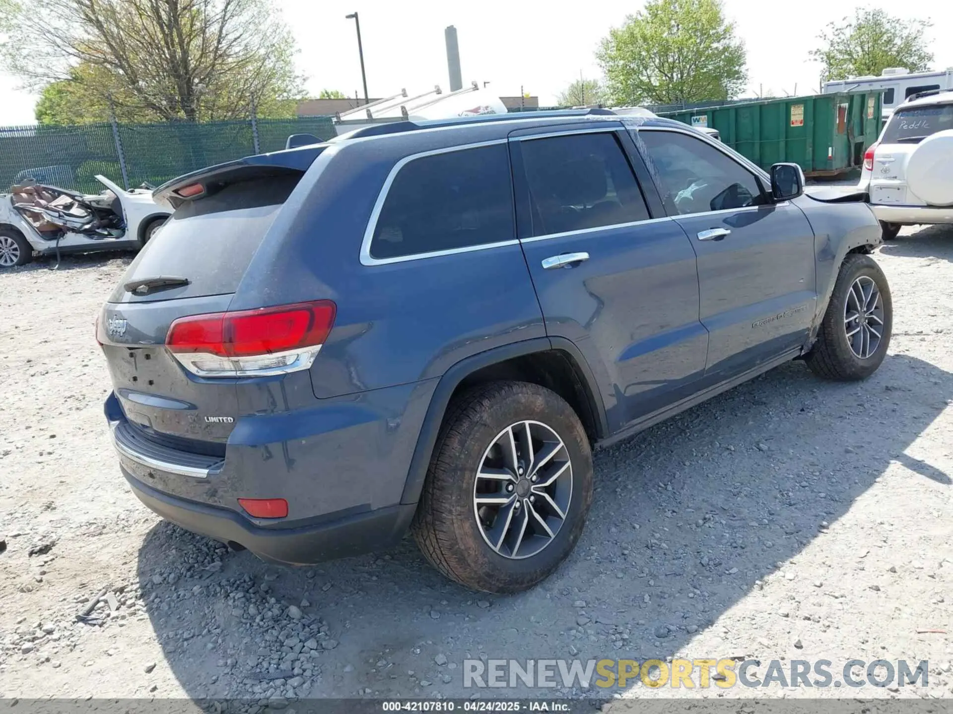 4 fotografías del automóvil dañado 1C4RJFBG9LC425074 JEEP GRAND CHEROKEE 2020