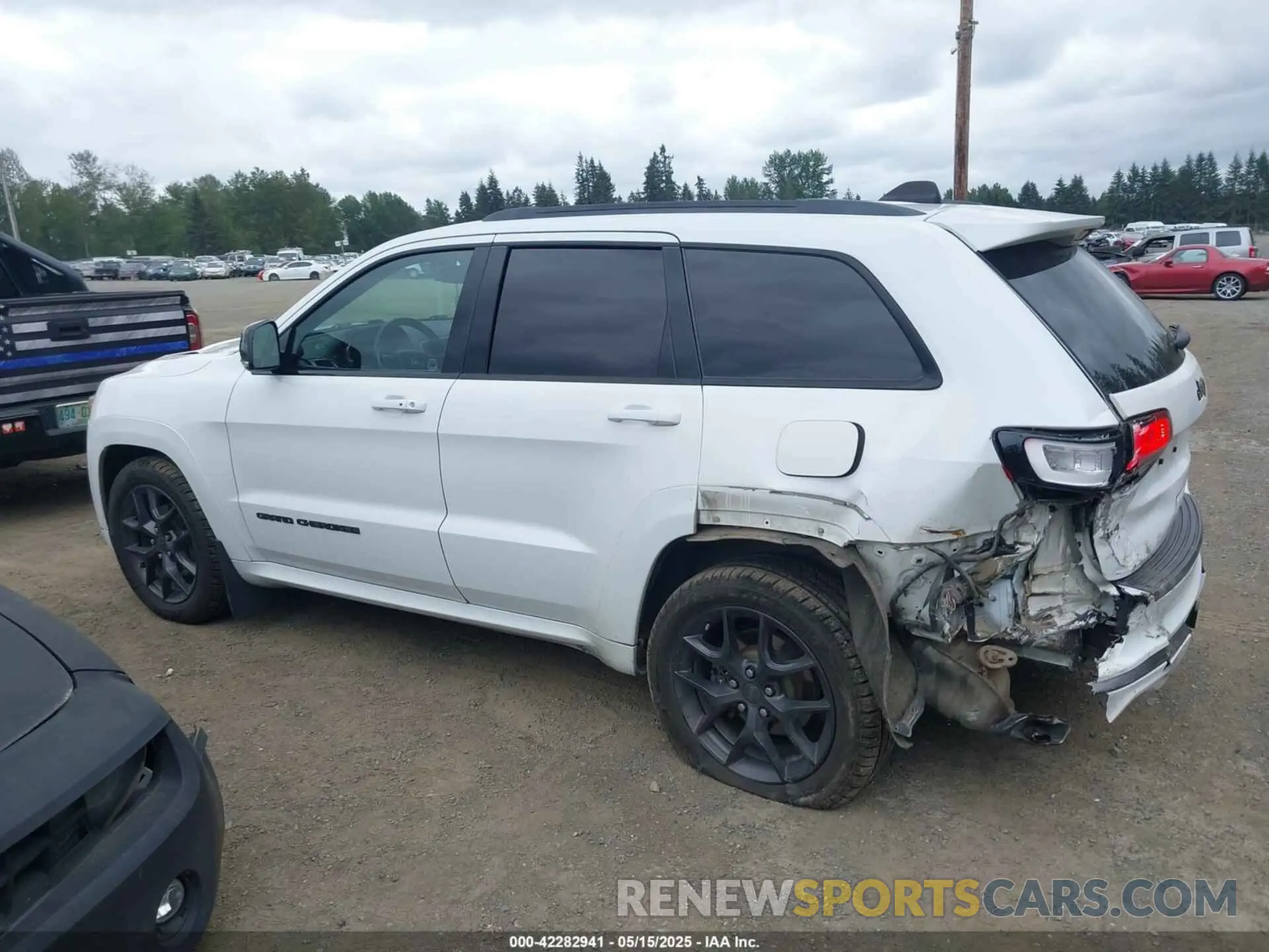 15 fotografías del automóvil dañado 1C4RJFBGXLC109022 JEEP GRAND CHEROKEE 2020