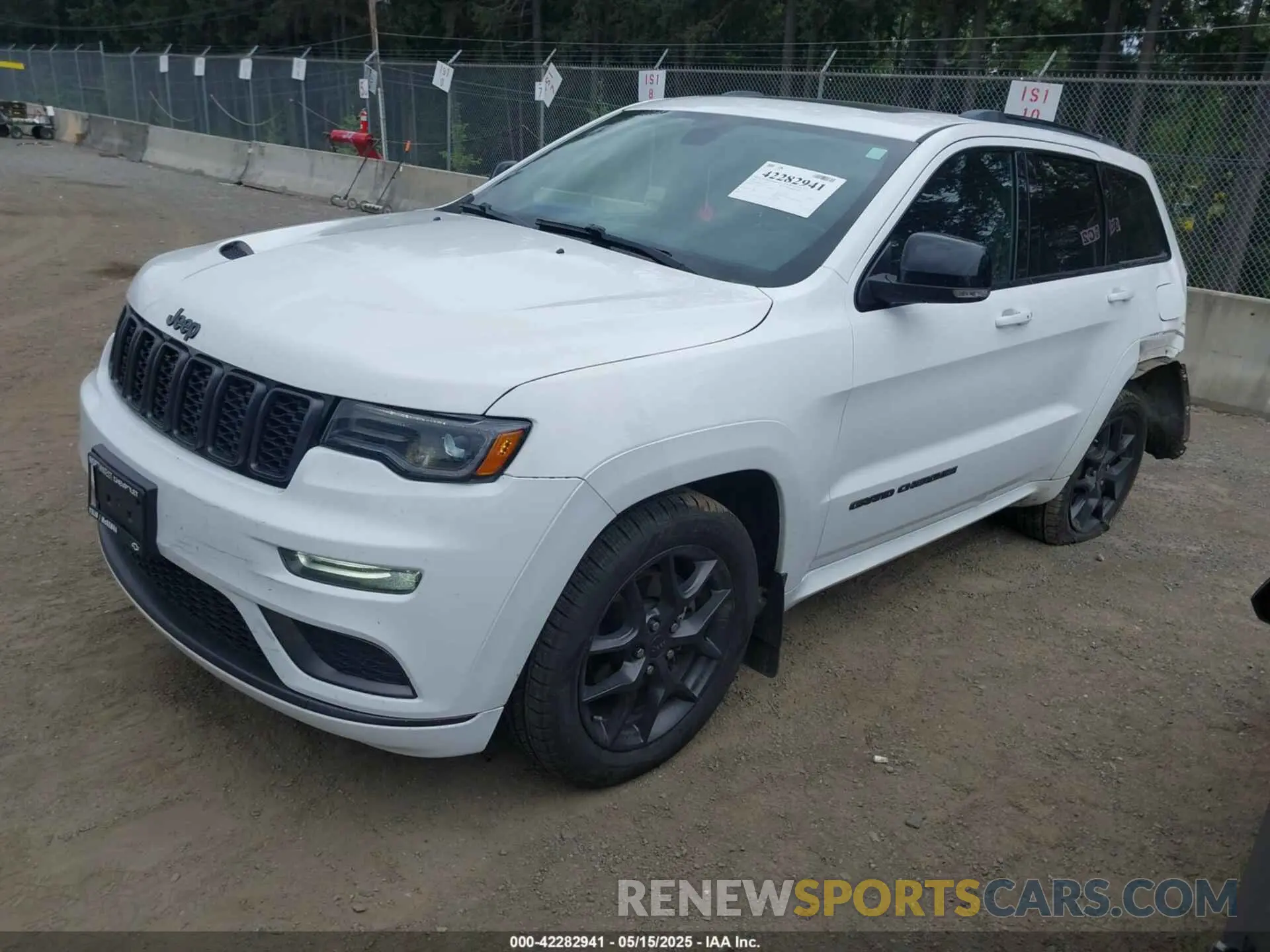 2 fotografías del automóvil dañado 1C4RJFBGXLC109022 JEEP GRAND CHEROKEE 2020