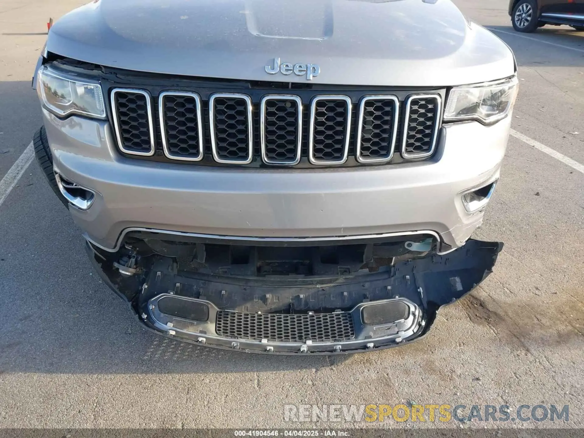 6 fotografías del automóvil dañado 1C4RJFBGXLC217267 JEEP GRAND CHEROKEE 2020