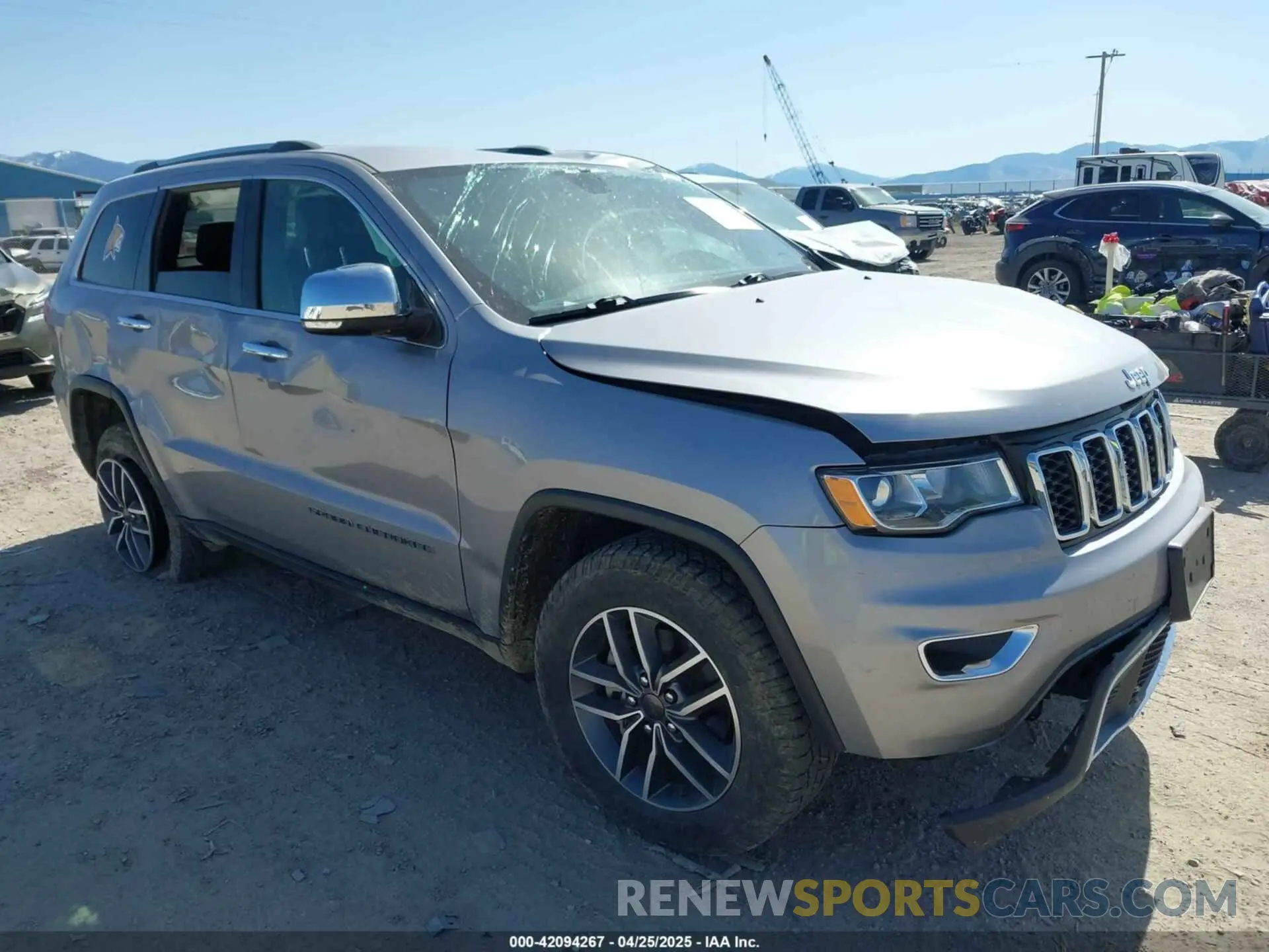1 fotografías del automóvil dañado 1C4RJFBGXLC322505 JEEP GRAND CHEROKEE 2020