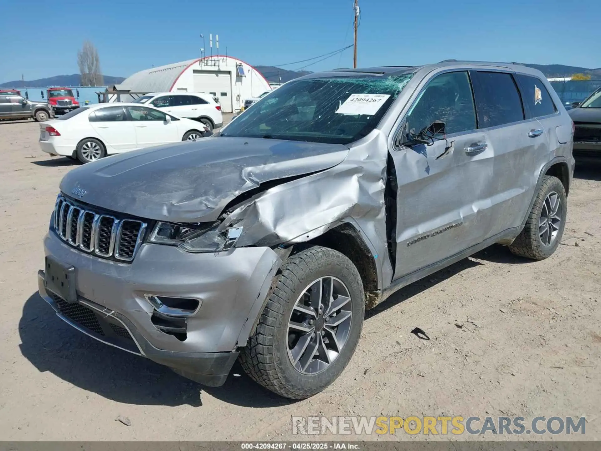 2 fotografías del automóvil dañado 1C4RJFBGXLC322505 JEEP GRAND CHEROKEE 2020