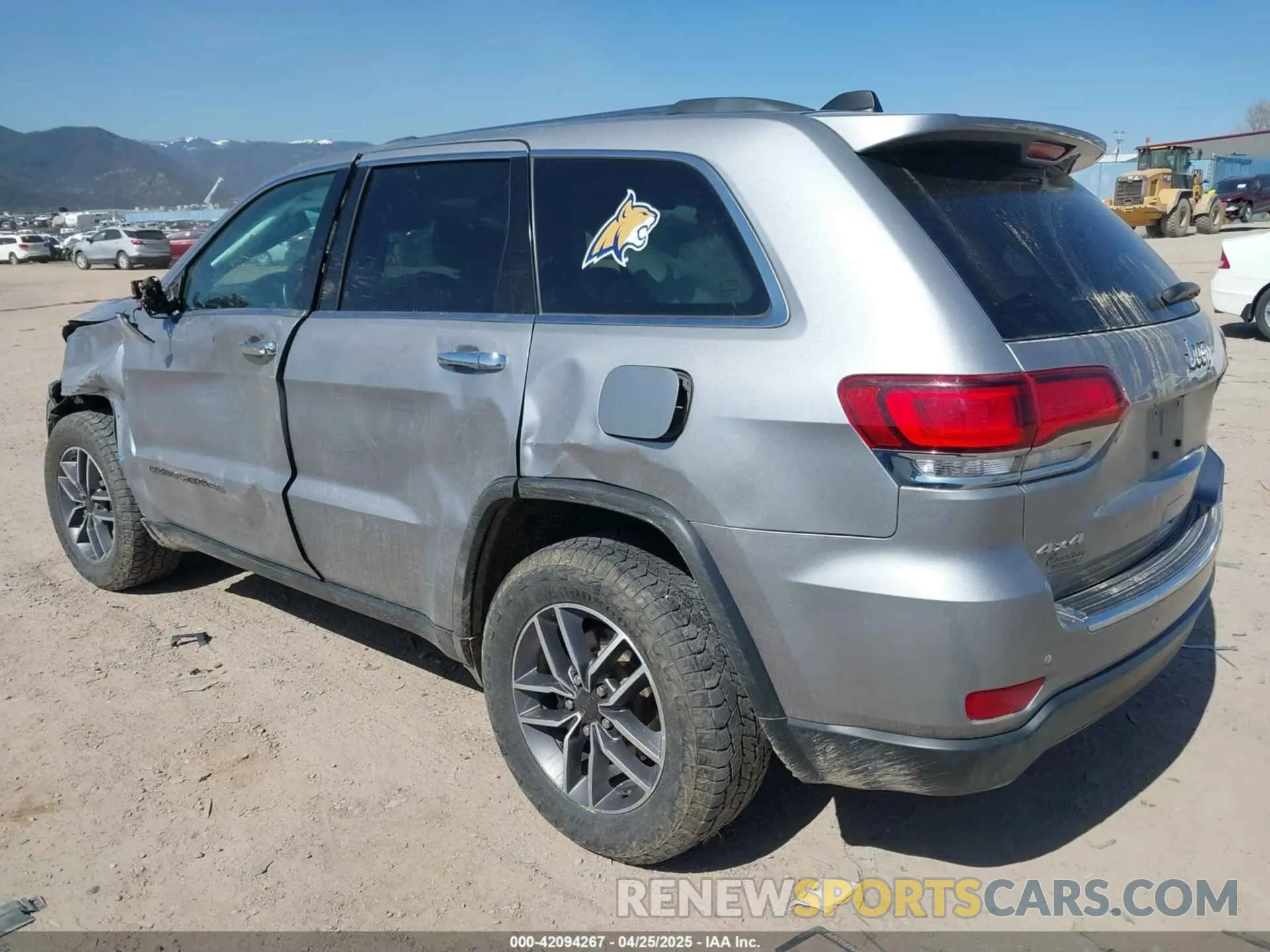 3 fotografías del automóvil dañado 1C4RJFBGXLC322505 JEEP GRAND CHEROKEE 2020