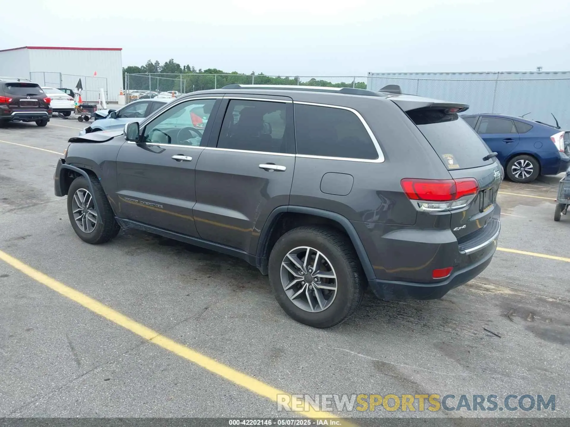 3 fotografías del automóvil dañado 1C4RJFBGXLC325694 JEEP GRAND CHEROKEE 2020