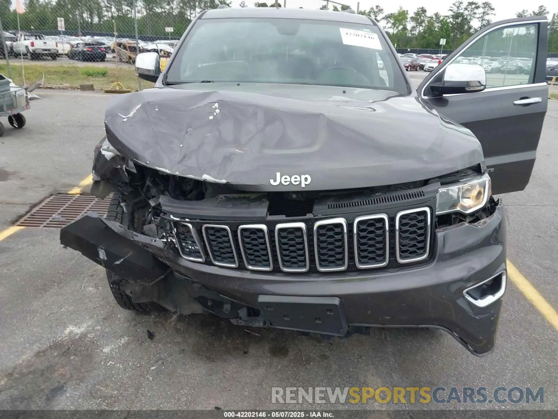 6 fotografías del automóvil dañado 1C4RJFBGXLC325694 JEEP GRAND CHEROKEE 2020