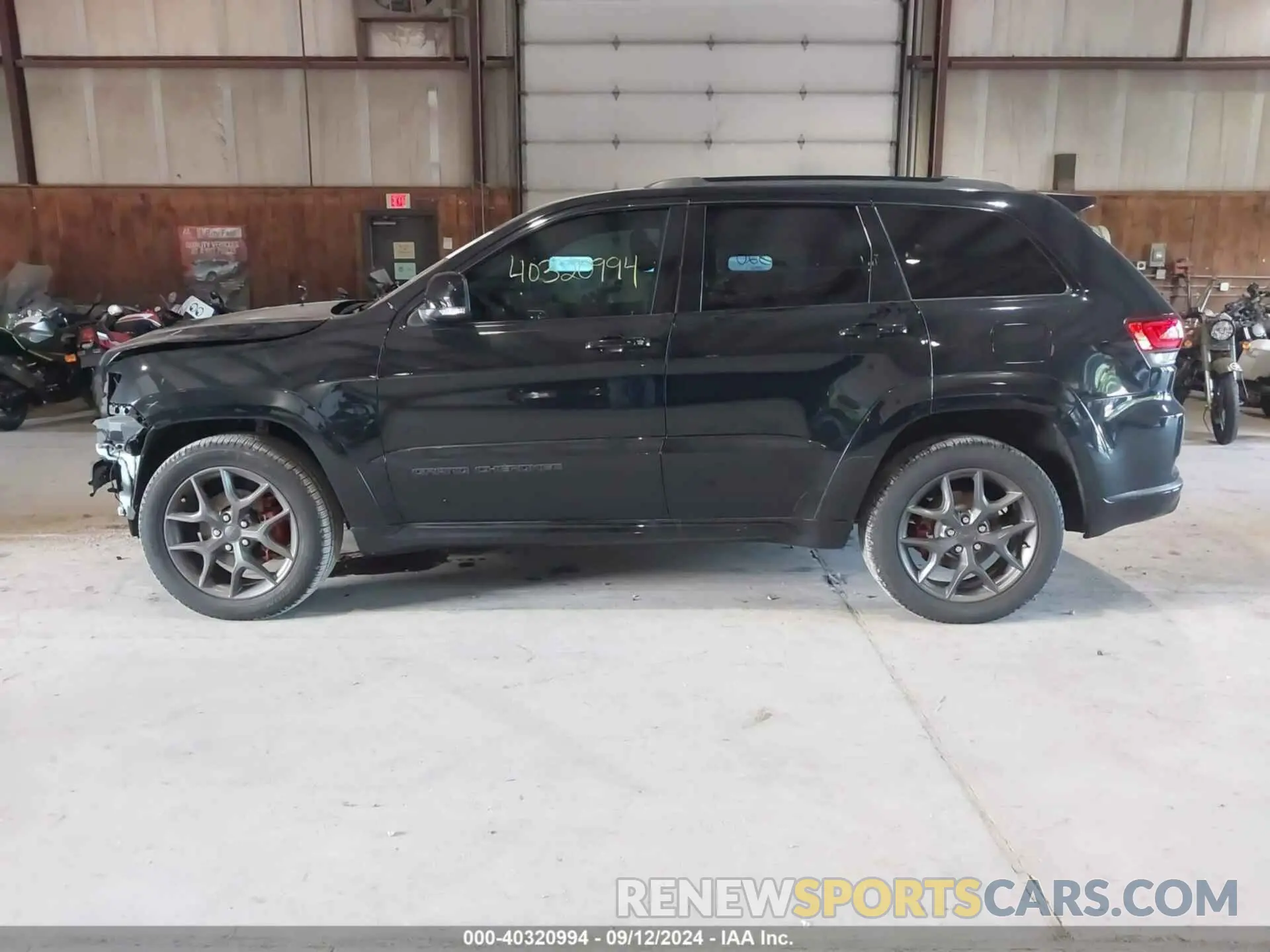 14 fotografías del automóvil dañado 1C4RJFBGXLC401043 JEEP GRAND CHEROKEE 2020