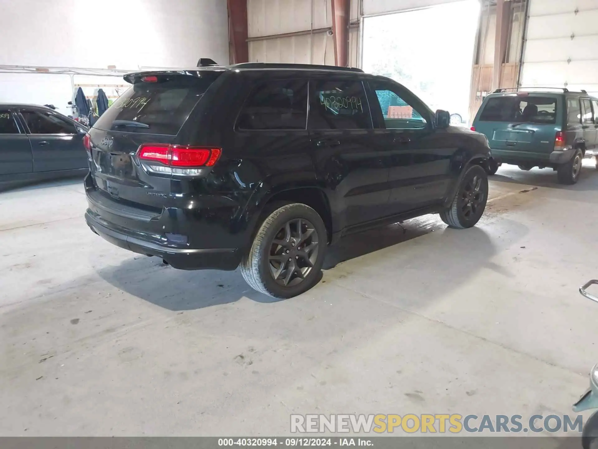 4 fotografías del automóvil dañado 1C4RJFBGXLC401043 JEEP GRAND CHEROKEE 2020
